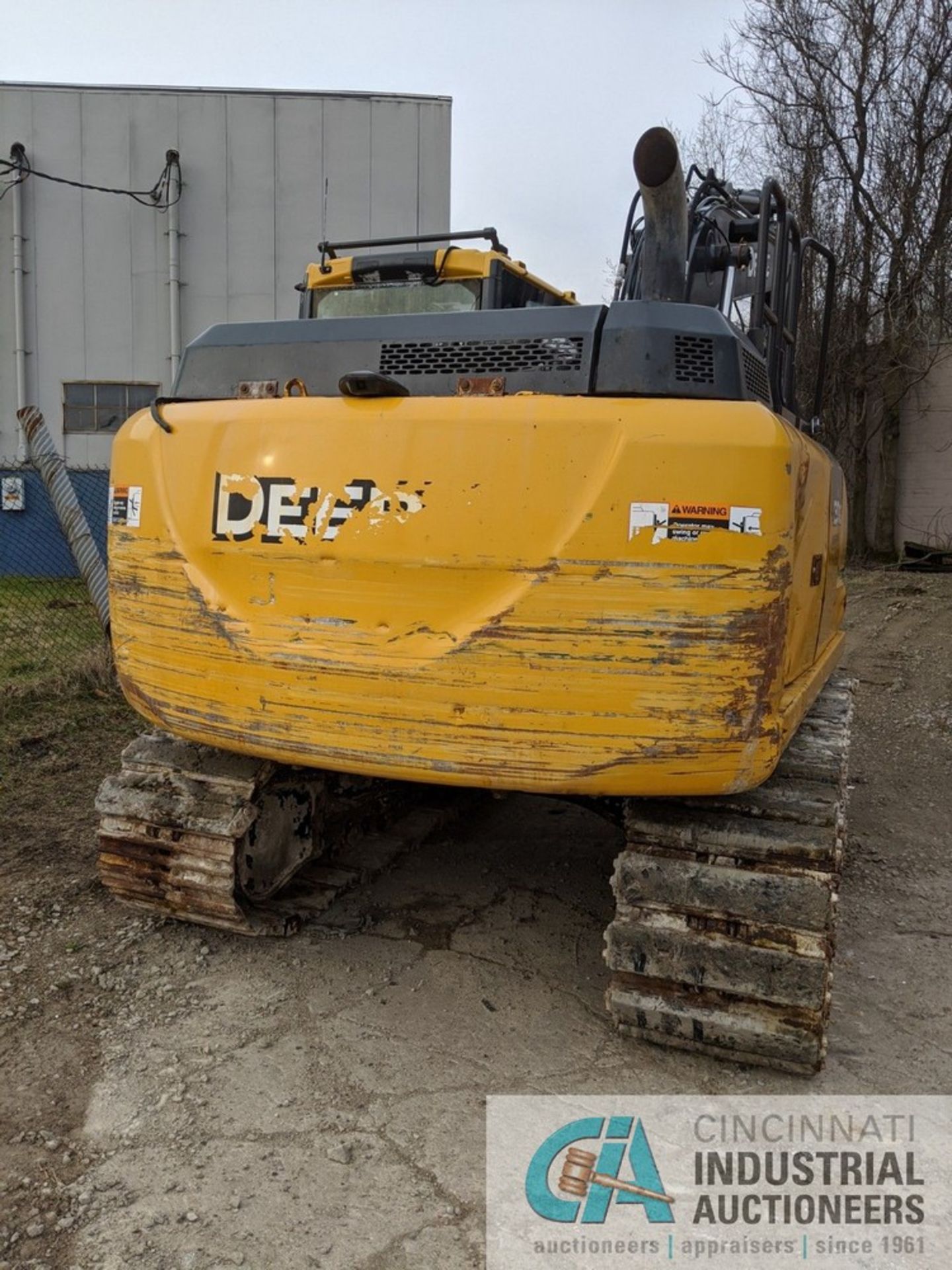 2016 JOHN DEERE MODEL G130 RUBBER TRACK EXCAVATOR, 29" TRACKS, 102" BLADE, 14130 HOURS **LOCATED AT - Image 6 of 16