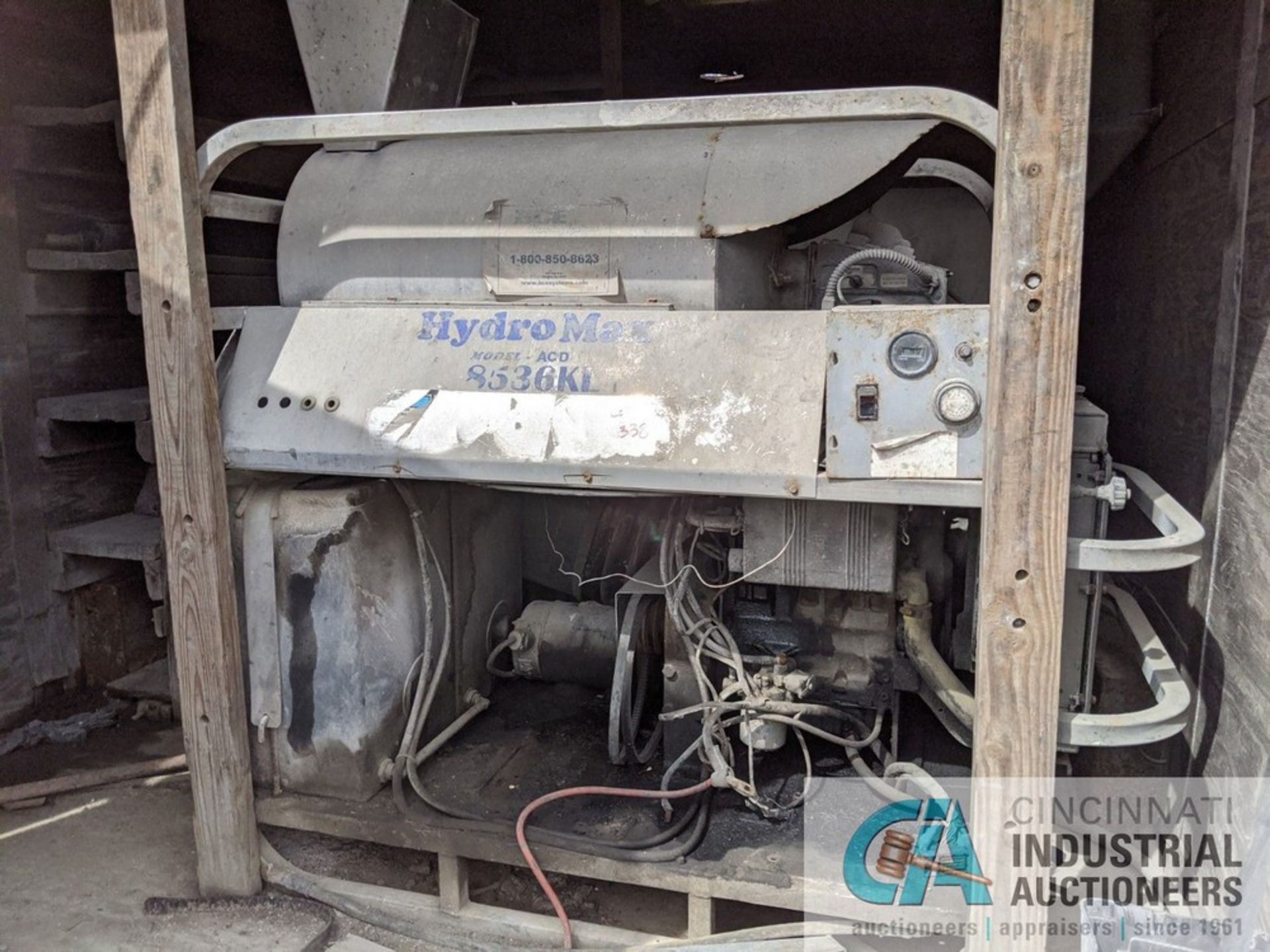 HYDRO-MAX 8536 PRESSURE WASHER WITH TANK **LOCATED AT 38 TECHNOLOGY DR., TRIADELPHIA, WV 26059**