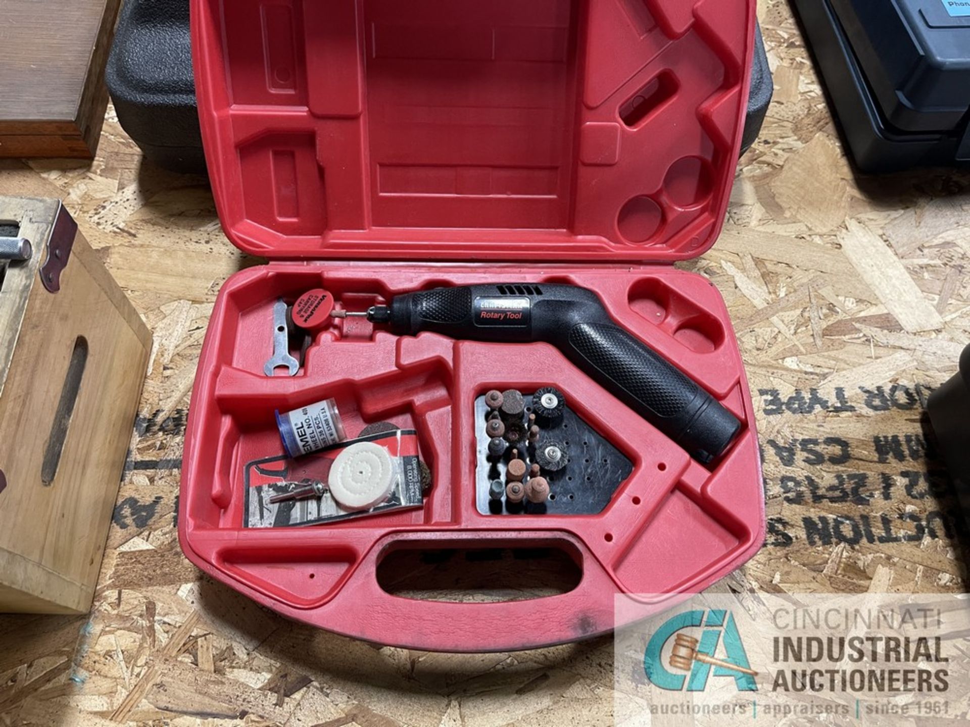 (LOT) TETCH-O-MATIC MARKING SYSTEM AND CRAFTSMAN VERSAPAC CORDLESS ROTARY TOOL - Image 2 of 2