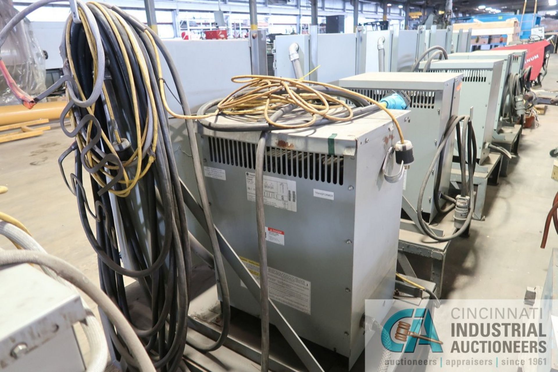 45 KVA MCKINLEY HILL FOUR-ZONE WELD HEATER POWER SUPPLY WITH G.E. TRANSFORMER - Image 2 of 7