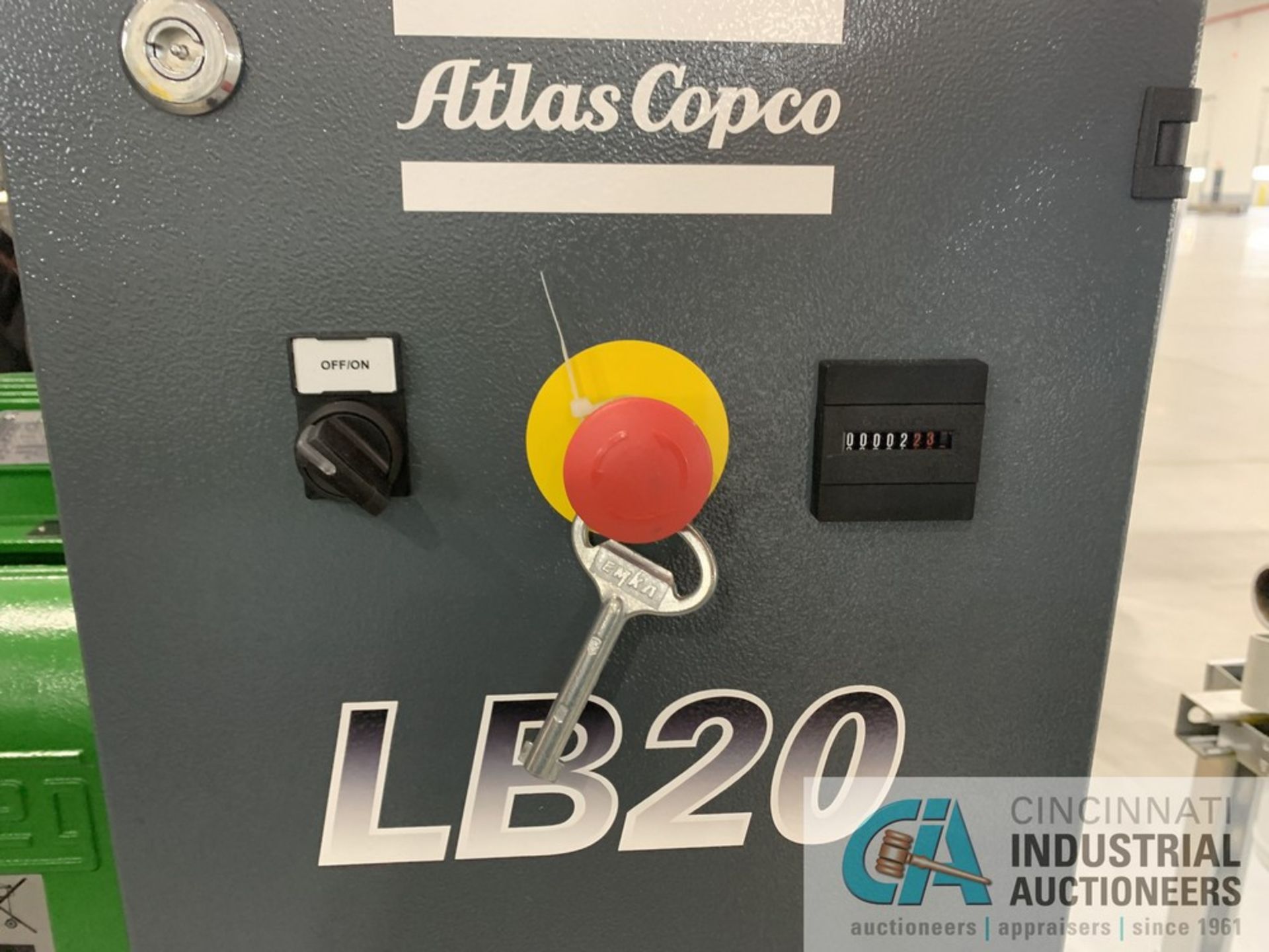 ***27 HP ATLAS COPCO MODEL LB20-40BM460/3/60 APE BOOSTER; S/N ITR1621380 WITH MTASPA SINGLE FAN - Image 9 of 9