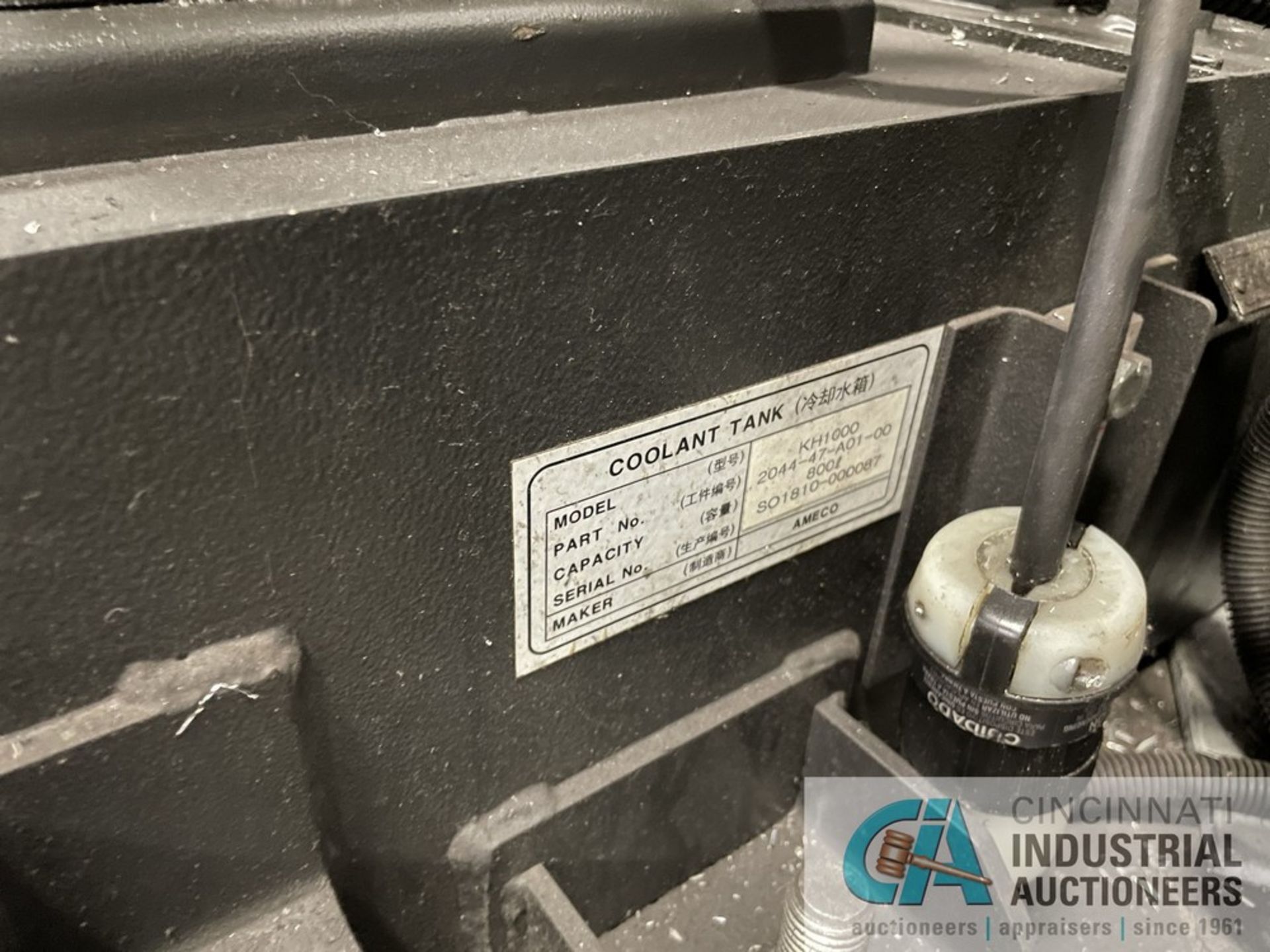 ***HYUNDAI WIA KH1000 CNC HORIZONTAL MACHINING CENTER; S/N G3789-0163 (NEW 12-2018) - Image 25 of 31