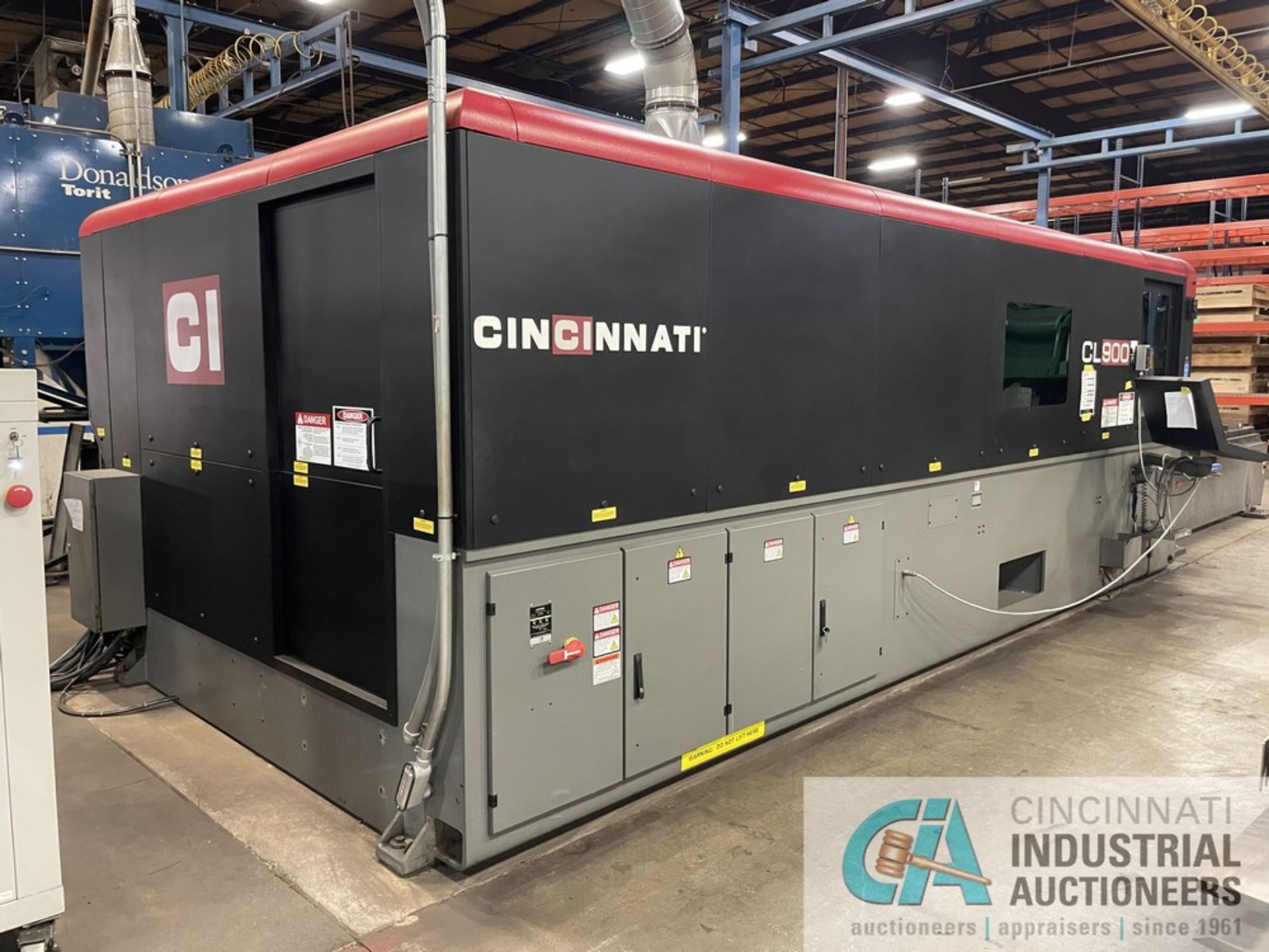 8,000 WATT CINCINNATI MODEL CL-980-6X12 CNC FIBER LASER CUTTING SYSTEM; S/N 056611, 78 3/4" X 157 - Image 13 of 26