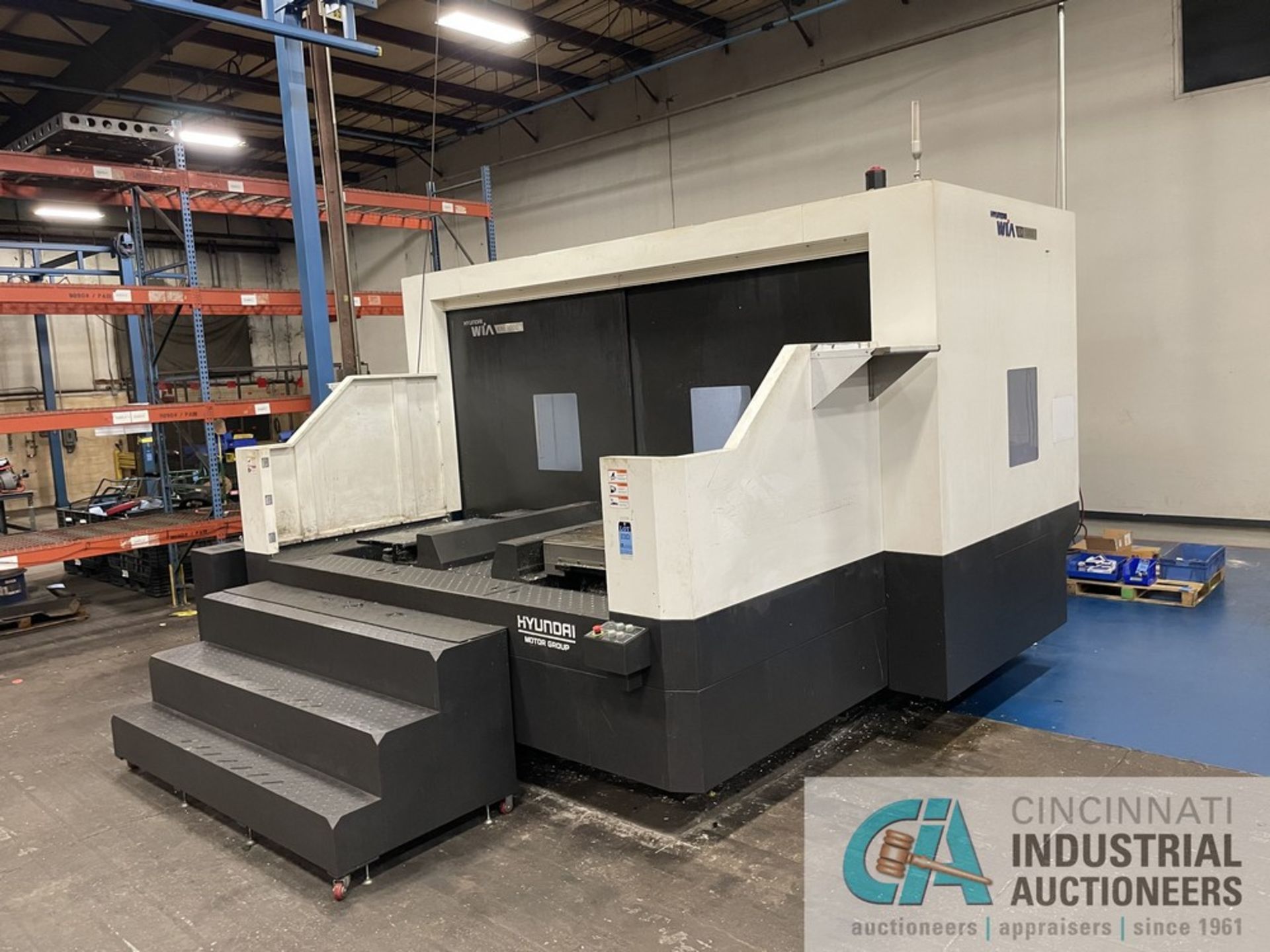 ***HYUNDAI WIA KH1000 CNC HORIZONTAL MACHINING CENTER; S/N G3789-0163 (NEW 12-2018)