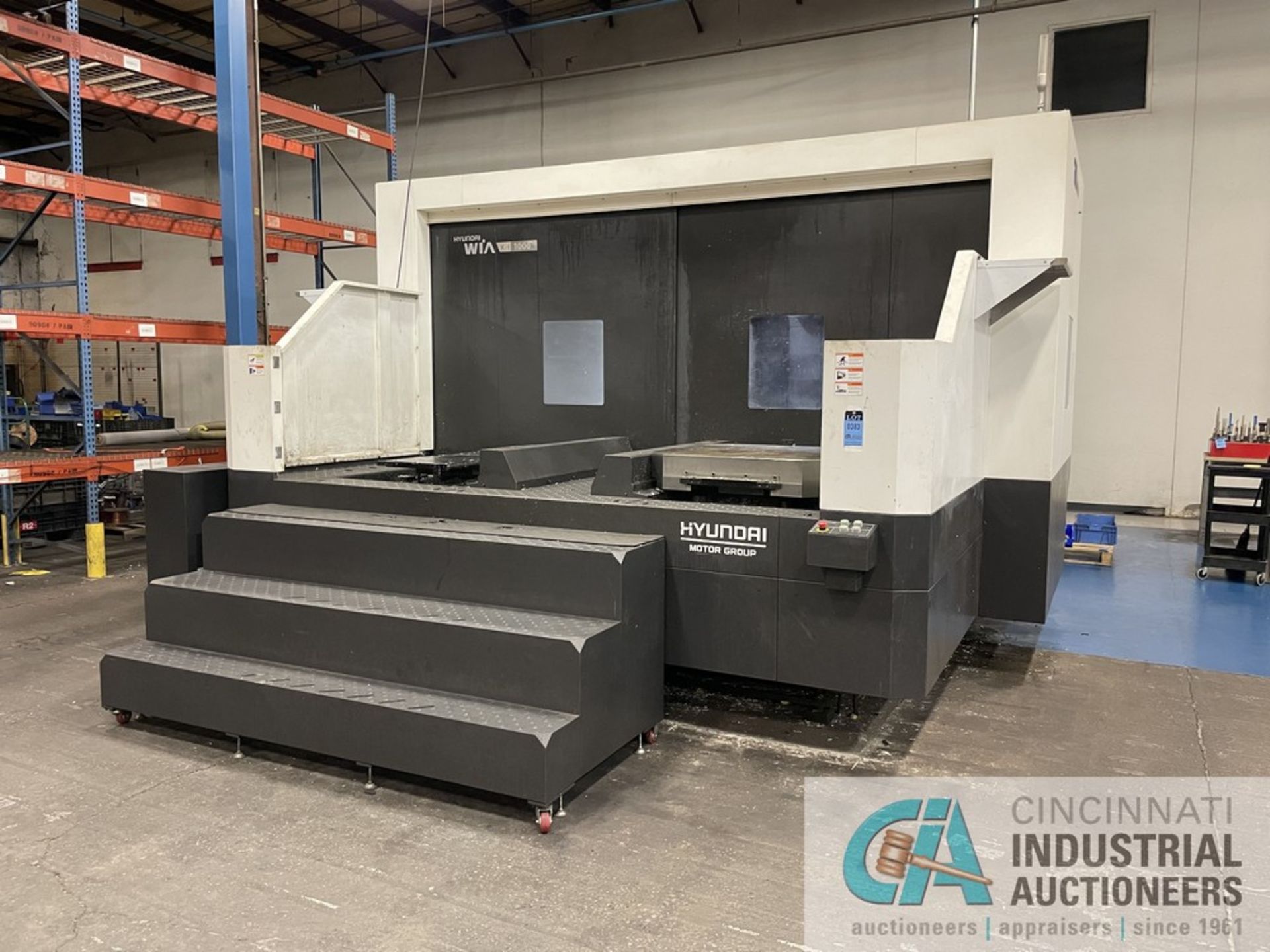 ***HYUNDAI WIA KH1000 CNC HORIZONTAL MACHINING CENTER; S/N G3789-0163 (NEW 12-2018) - Image 3 of 31