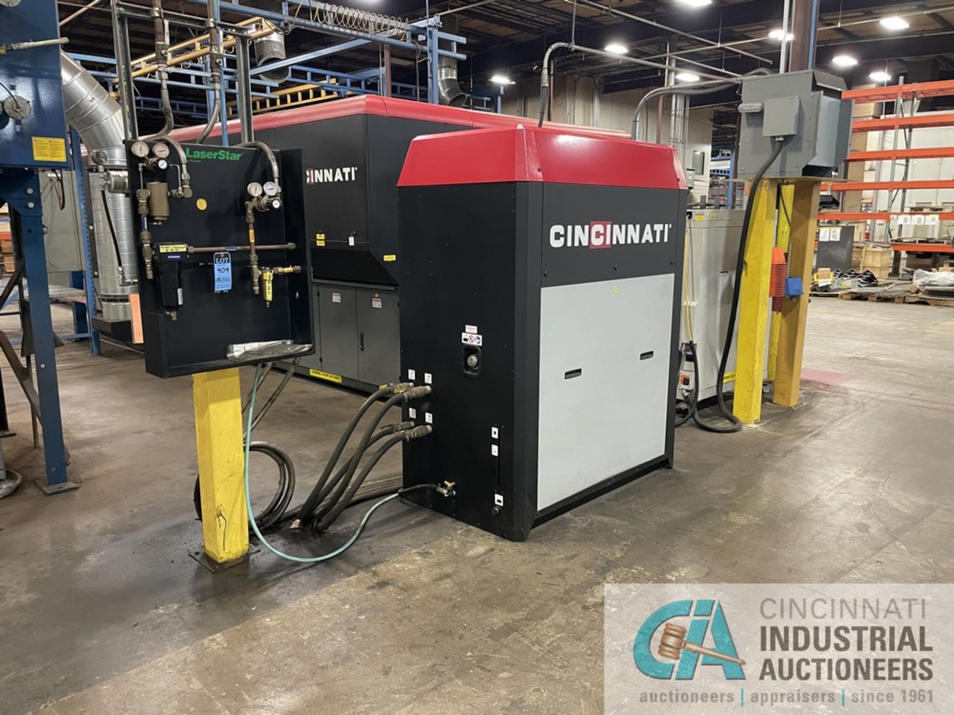 8,000 WATT CINCINNATI MODEL CL-980-6X12 CNC FIBER LASER CUTTING SYSTEM; S/N 056611, 78 3/4" X 157 - Image 22 of 26