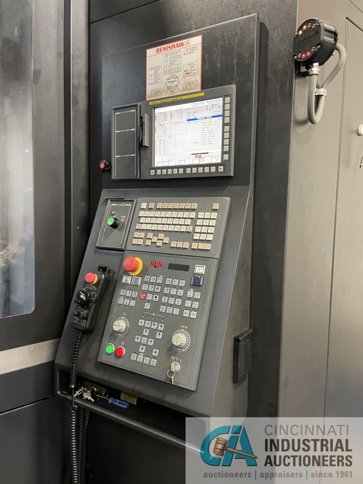 ***HYUNDAI WIA KH1000 CNC HORIZONTAL MACHINING CENTER; S/N G3789-0163 (NEW 12-2018) - Image 10 of 31