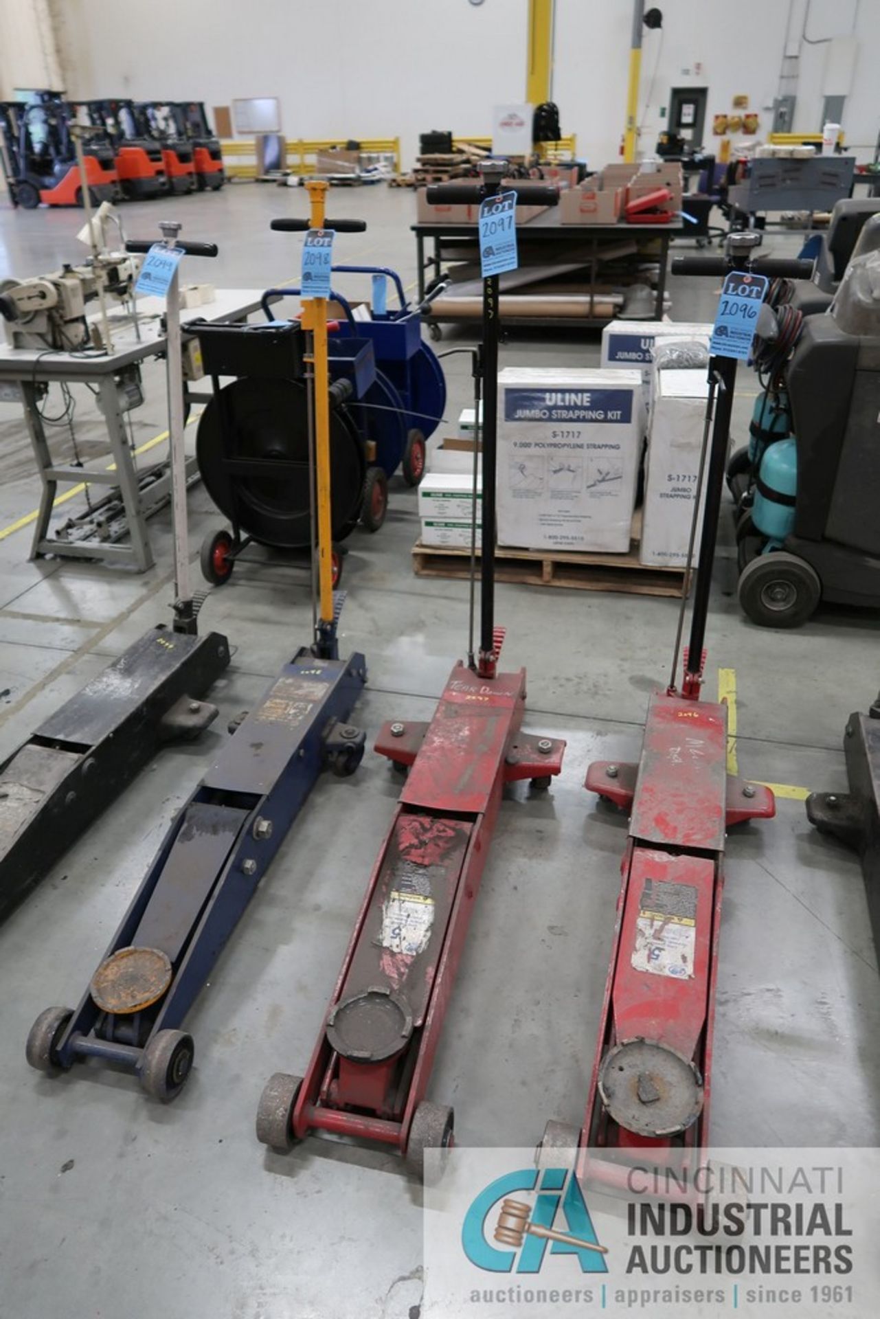 5 TON LONG CHASSIS FLOOR JACK