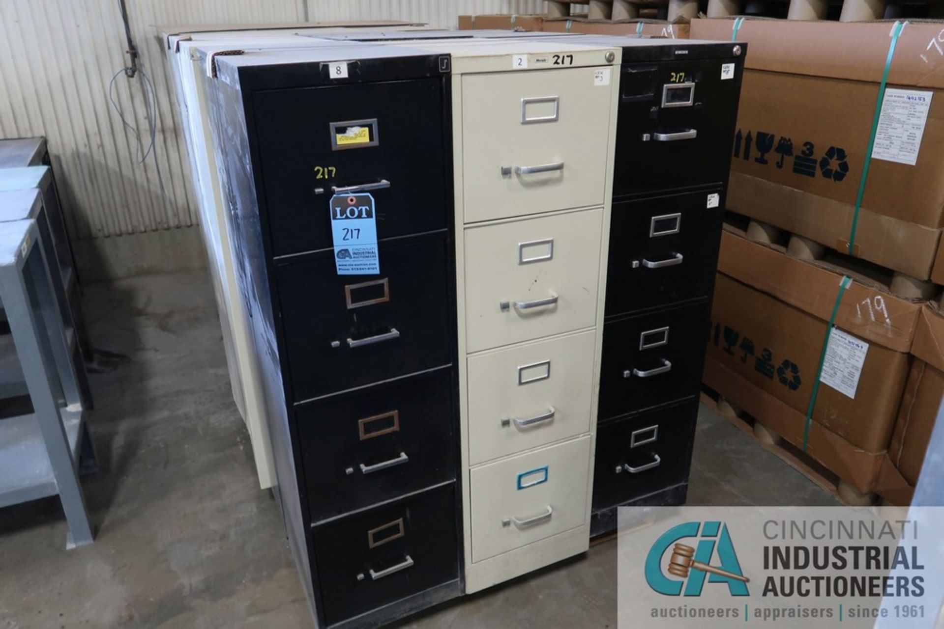 4-DRAWER FILE CABINETS - Image 2 of 2