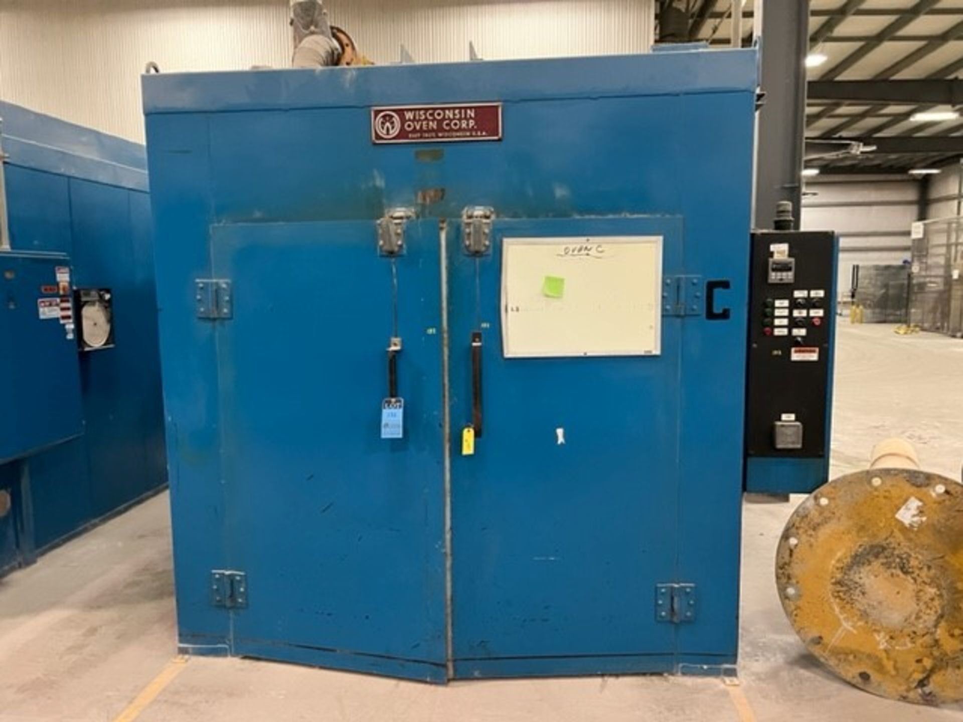 6' X 10' X 6' WISCONSIN OVEN MODEL SWN-610-6E ELECTRIC BATCH OVEN; S/N 112600805, 500 DEGREE, - Image 2 of 14