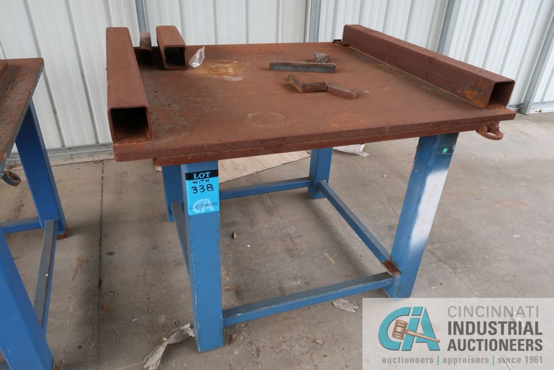 HEAVY DUTY STEEL WELDING TABLES - Image 3 of 3