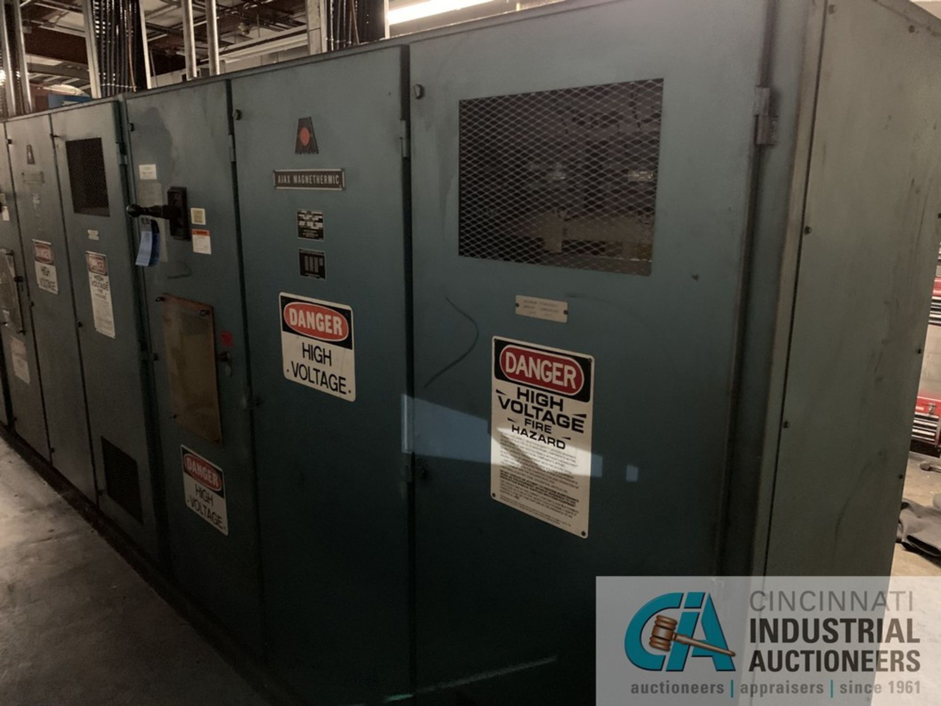 500 KW AJAX MAGNATHERMIC POWER SUPPLY AND CONTROL; 575V, 1,000 KVA, 1,750 AMP, 500 KW, CONTROL PANEL - Image 6 of 14