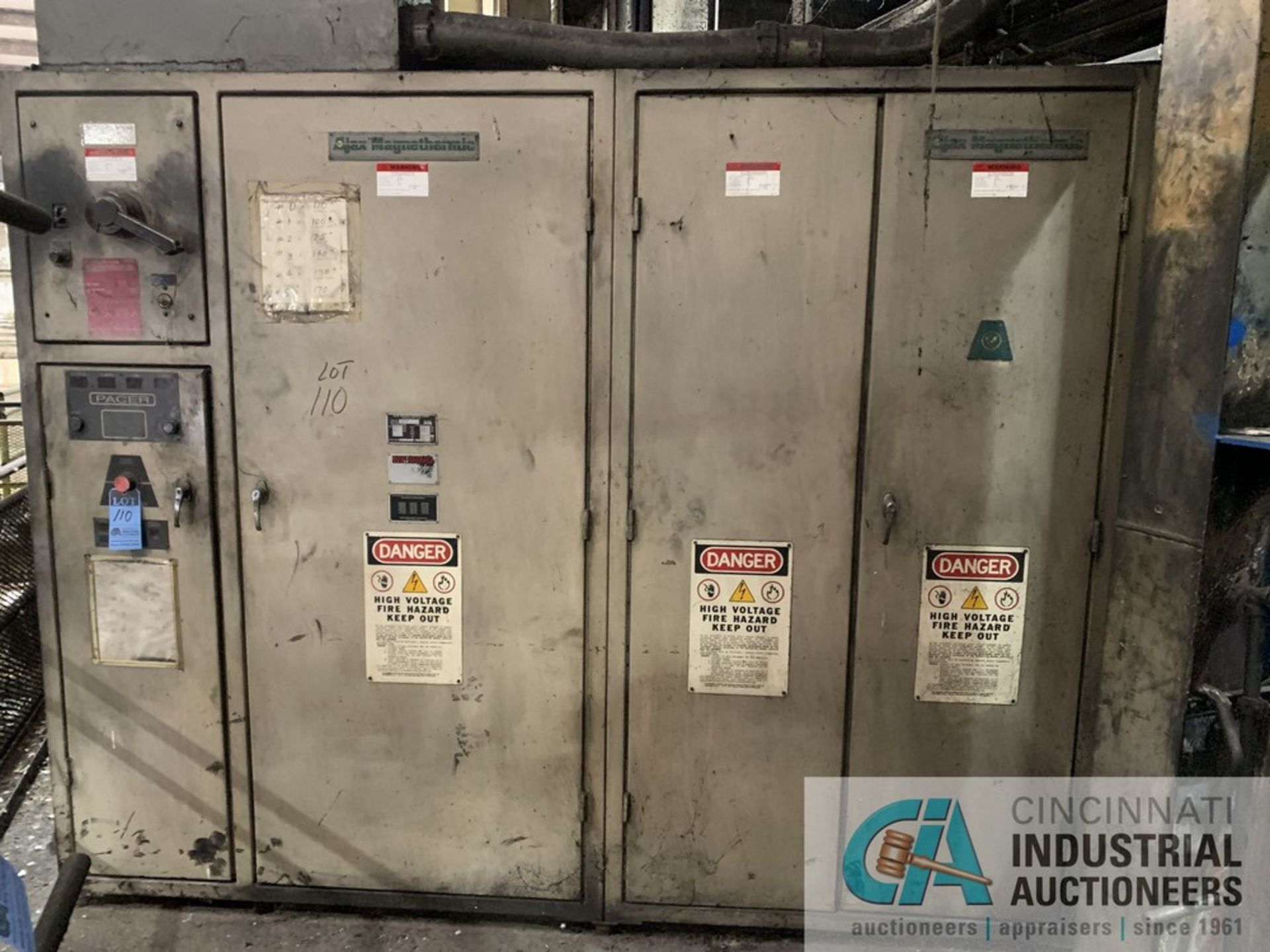 750 KW AJAX MAGNETHERMIC PACER II INDUCTION HEAT POWER SUPPLY; S/N H2K560B, 1,250 VOLT, 12,875 KVA - Image 2 of 6