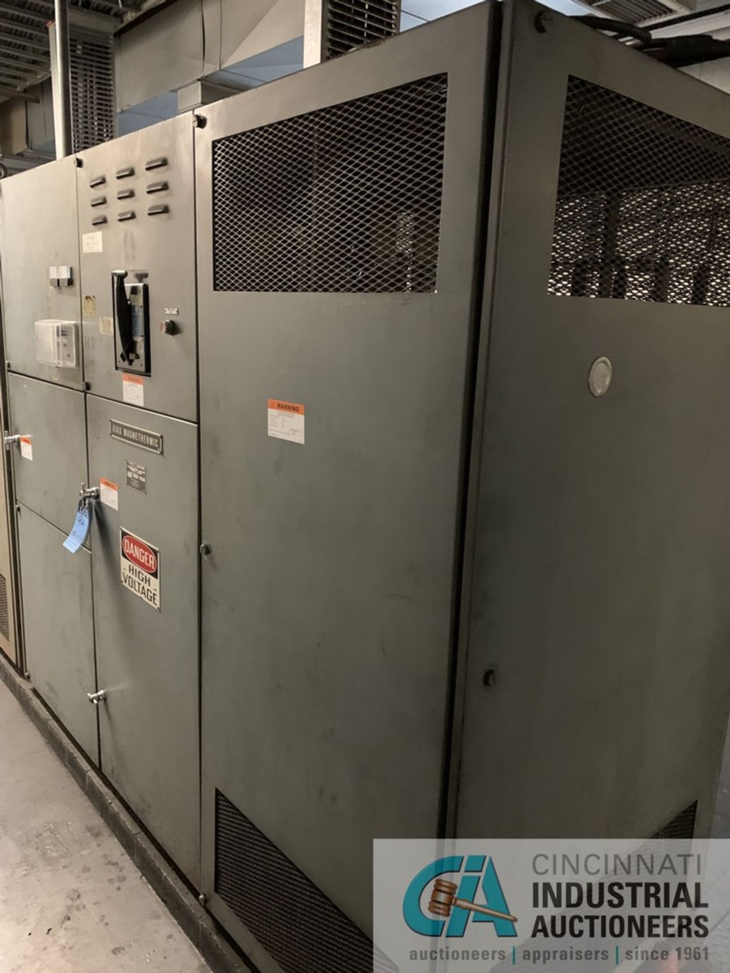 500 KW AJAX MAGNATHERMIC POWER SUPPLY AND CONTROL; 575V, 1102 KVA, 1917 AMP, 500 KW, CONTROL - Image 5 of 13