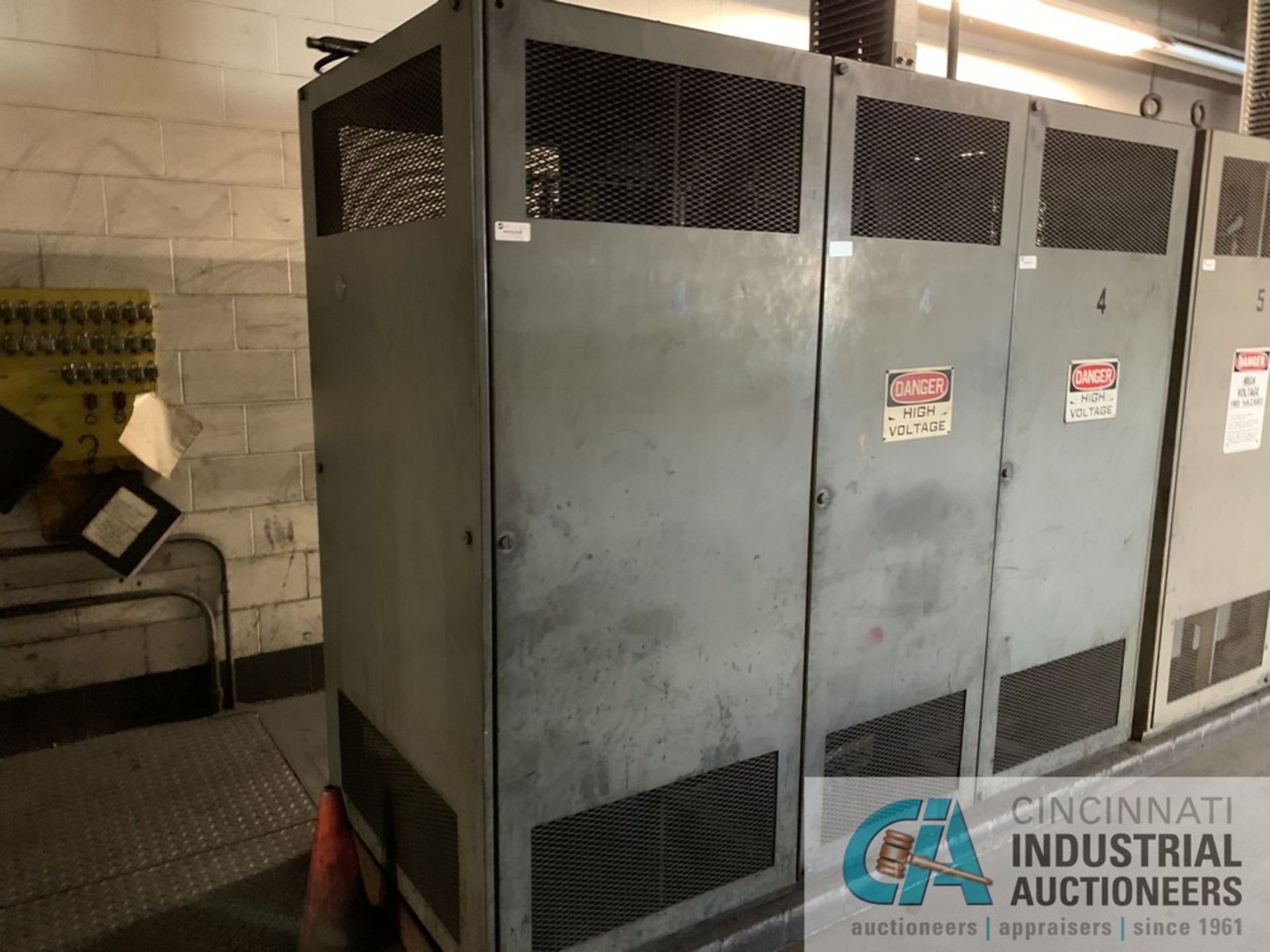 500 KW AJAX MAGNATHERMIC POWER SUPPLY AND CONTROL; 575V, 1102 KVA, 1917 AMP, 500 KW, CONTROL - Image 6 of 13