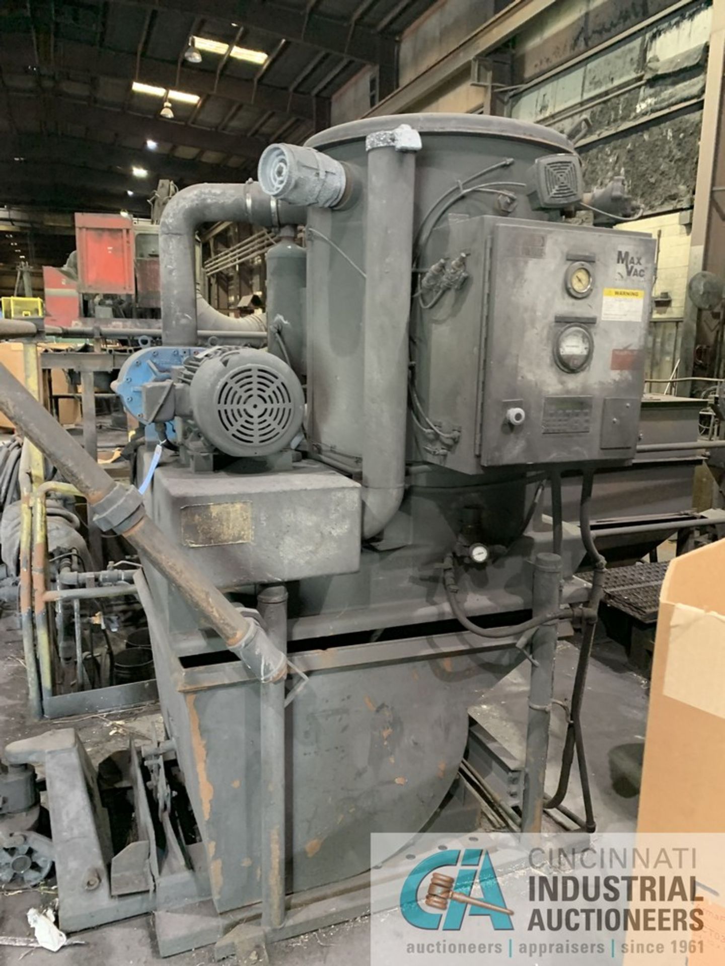 APPROX. 10-HP DEMARCO MAX VAC FOUNDRY VACUUM - Image 2 of 7