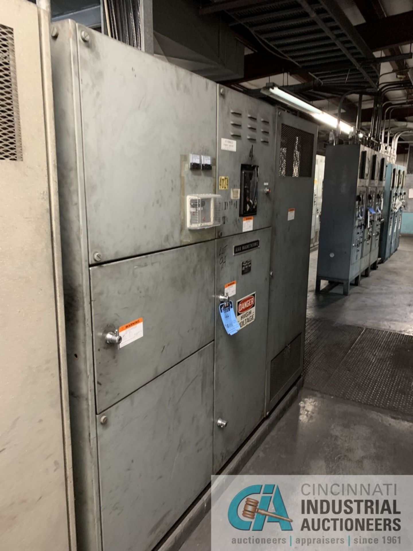 500 KW AJAX MAGNATHERMIC POWER SUPPLY AND CONTROL; 575V, 1102 KVA, 1917 AMP, 500 KW, CONTROL - Image 2 of 13