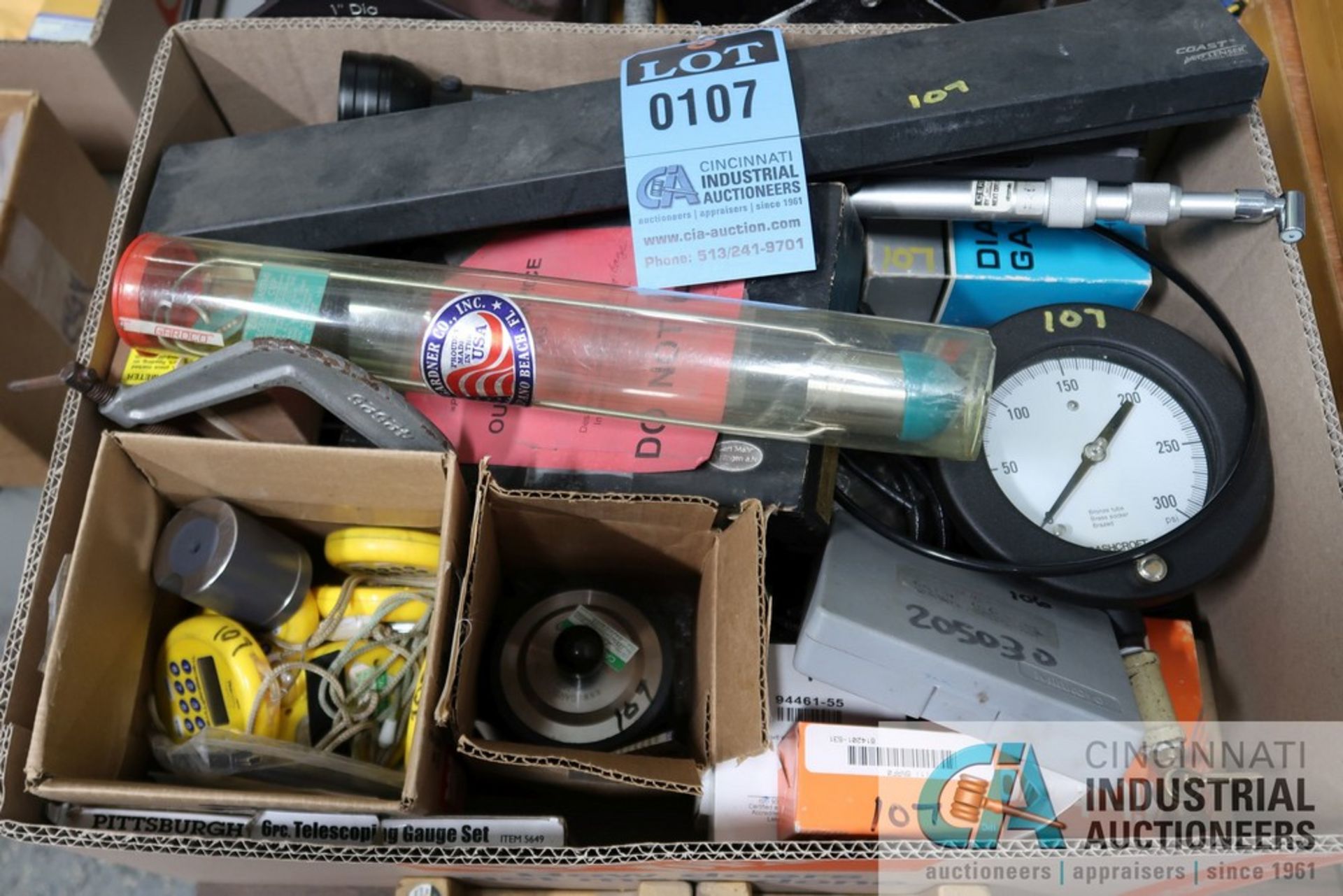(LOT) MISCELLANEOUS INSPECTION GAGES - Image 3 of 5