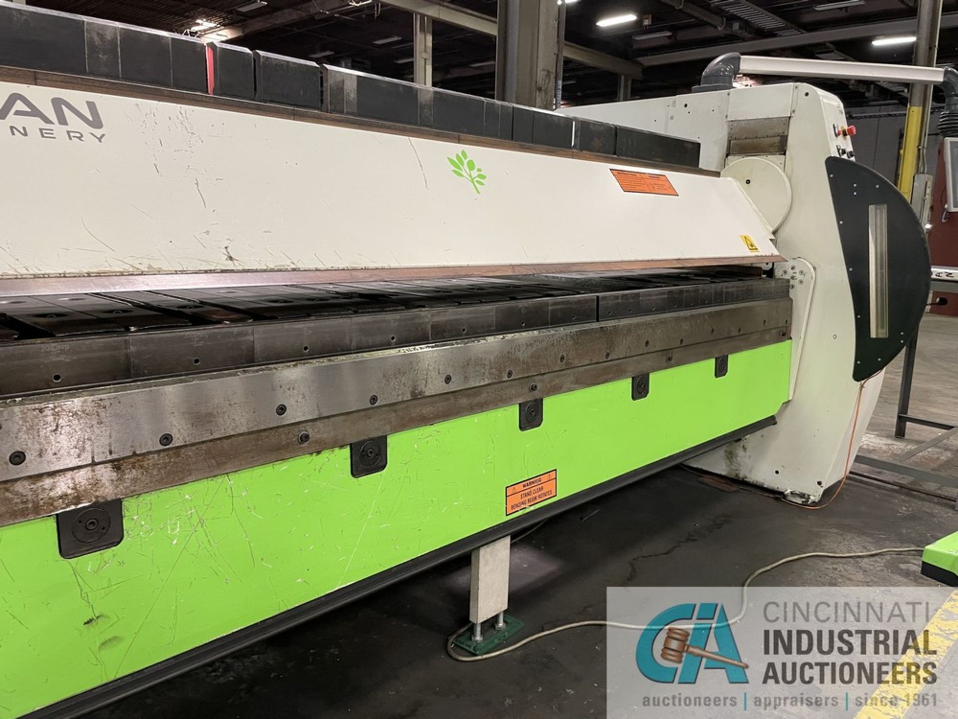 122" X 11 GA. CIDAN FUTURA PLUS CNC FOLDER; S/N 60581-10 (NEW 2016) - Image 4 of 31