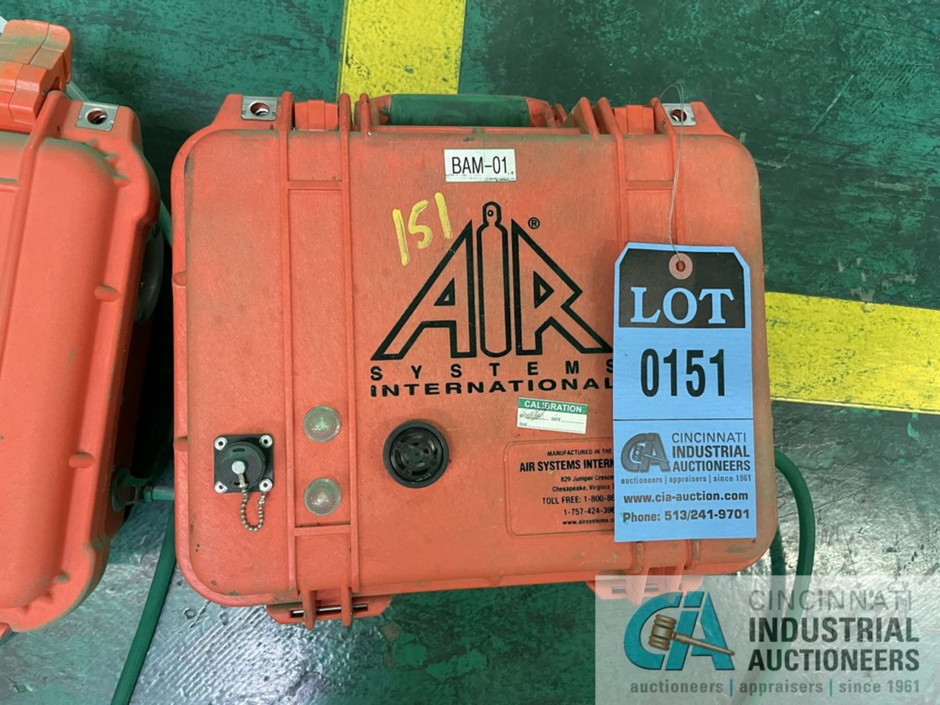 AIR SYSTEMS INTERNATIONAL CARBON MONOXIDE AIRLINE MONITOR - Image 3 of 7