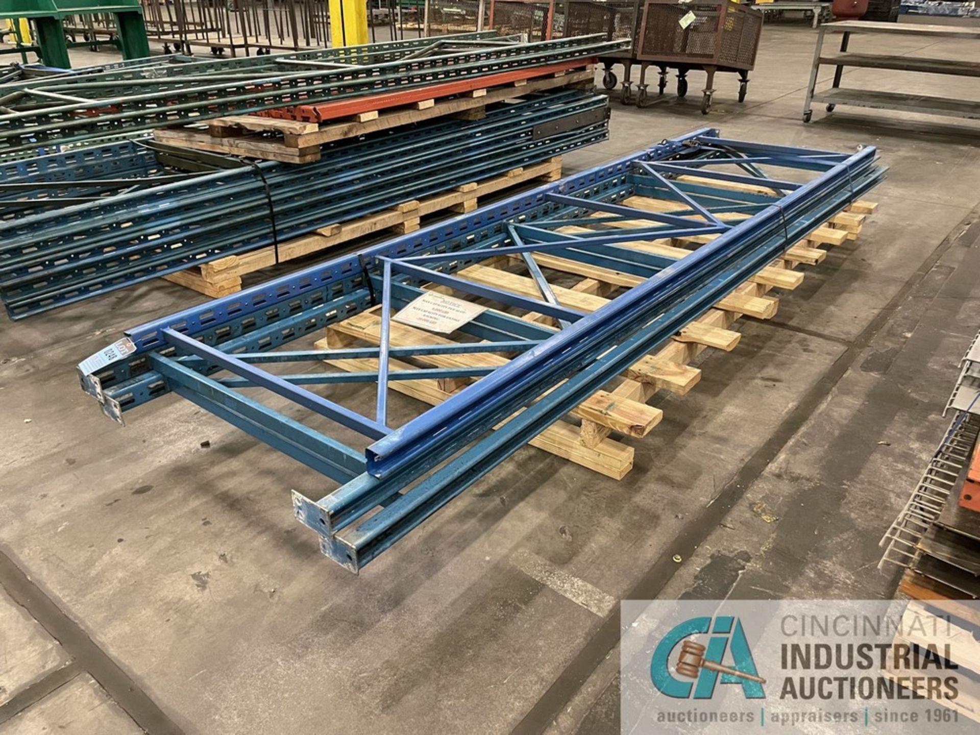 PALLET UPRIGHTS, 44" DEEP, (1) 14' HIGH, (2) 15' HIGH - Image 2 of 5