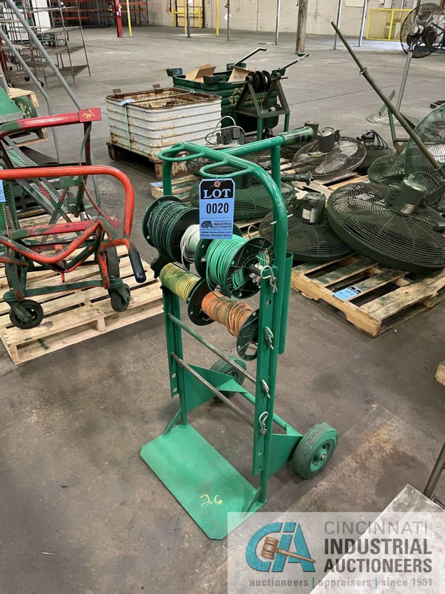 WIRE REEL CART