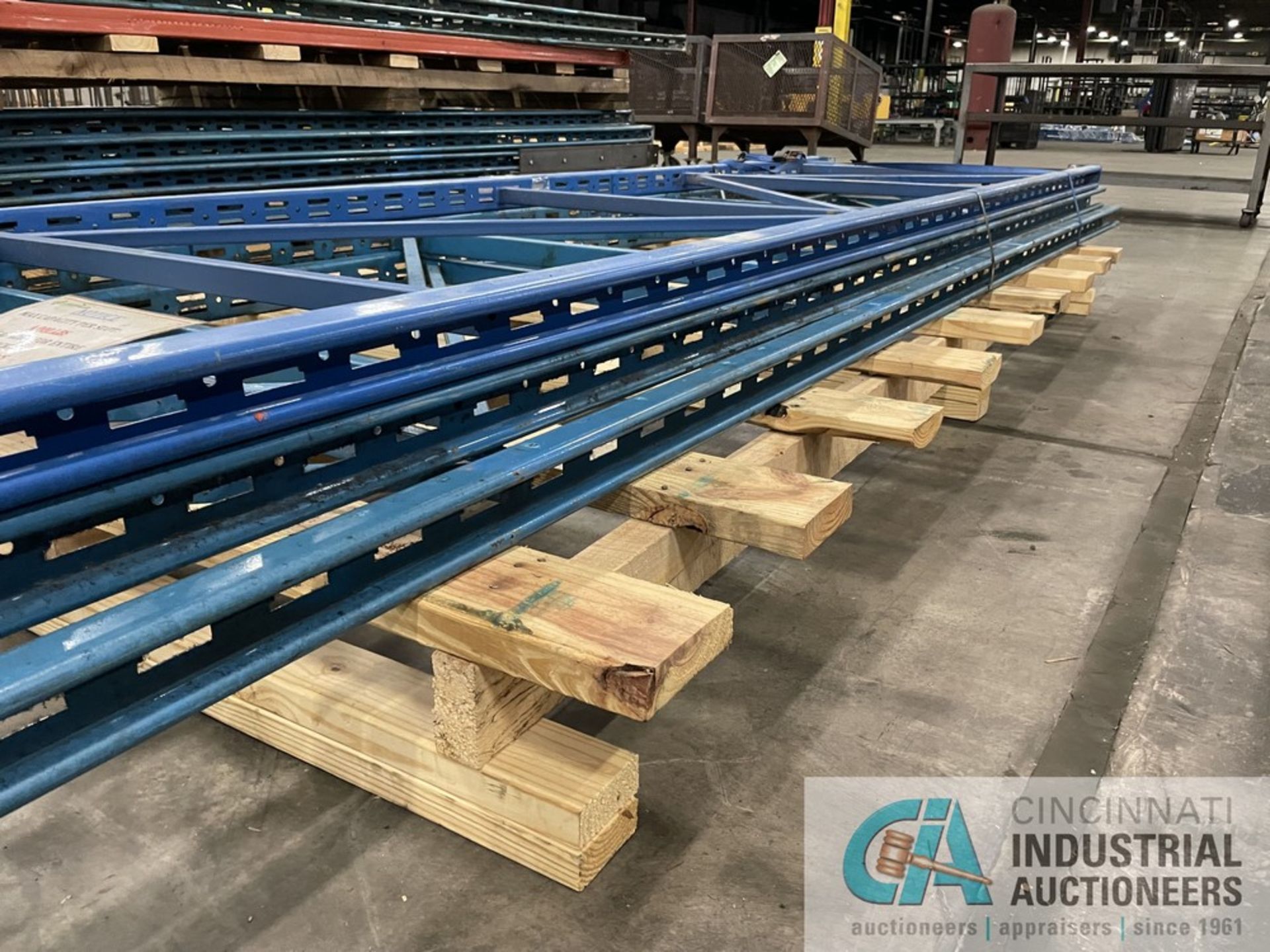 PALLET UPRIGHTS, 44" DEEP, (1) 14' HIGH, (2) 15' HIGH - Image 4 of 5