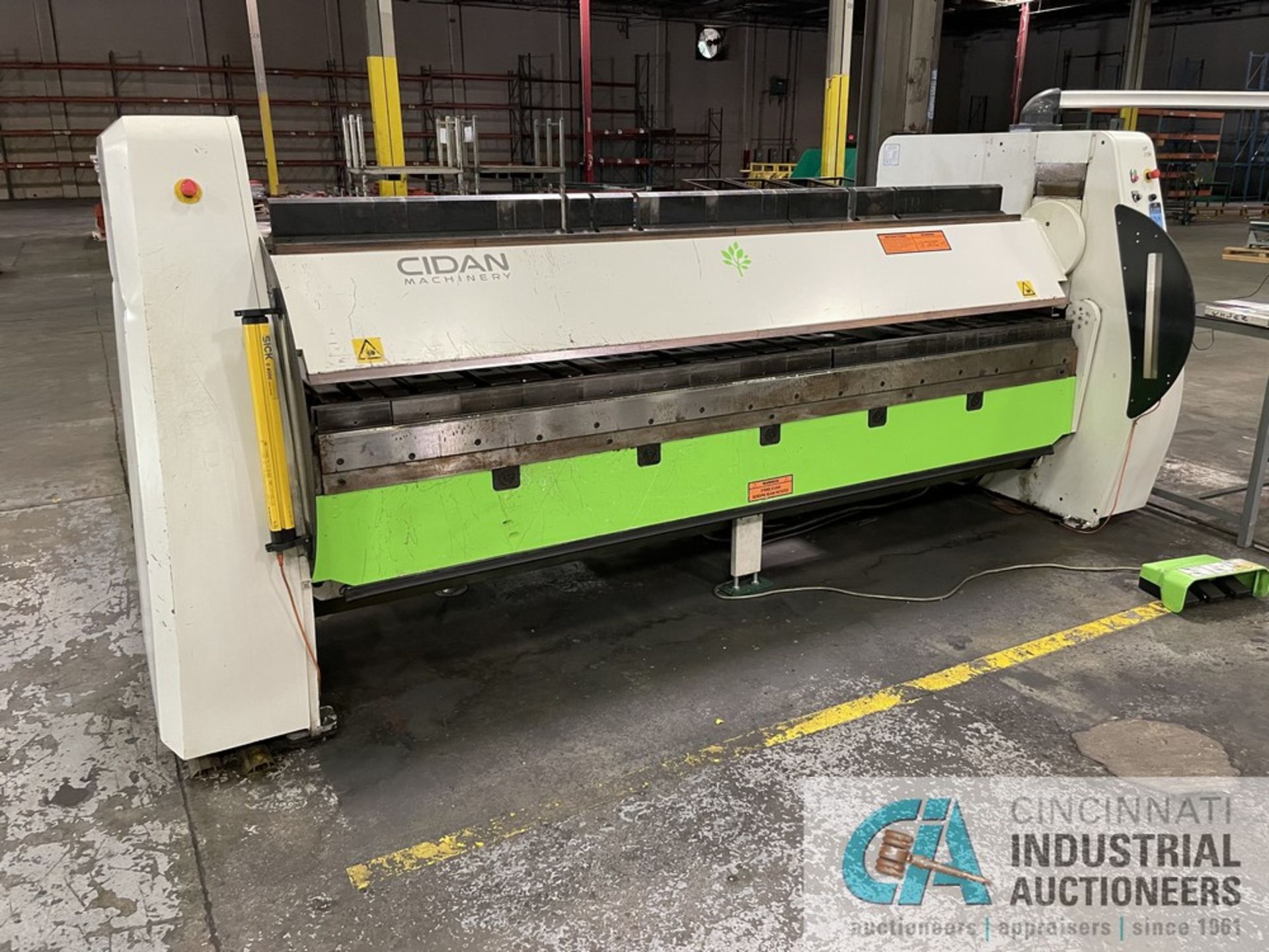 122" X 11 GA. CIDAN FUTURA PLUS CNC FOLDER; S/N 60581-10 (NEW 2016) - Image 2 of 31