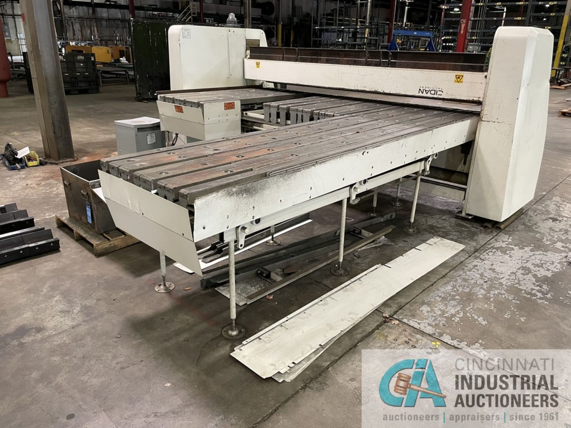 122" X 11 GA. CIDAN FUTURA PLUS CNC FOLDER; S/N 60581-10 (NEW 2016) - Image 23 of 31