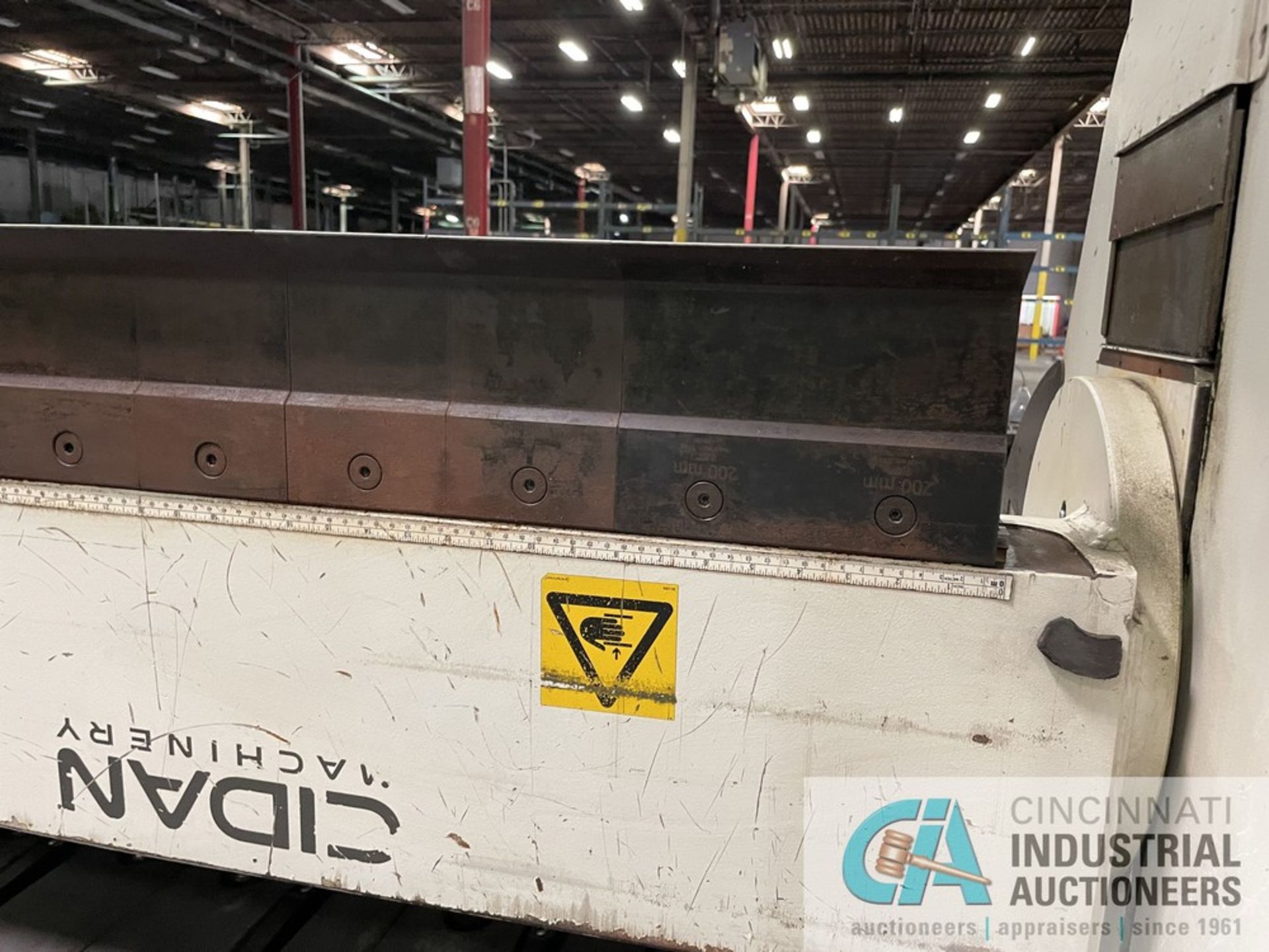 122" X 11 GA. CIDAN FUTURA PLUS CNC FOLDER; S/N 60581-10 (NEW 2016) - Image 20 of 31