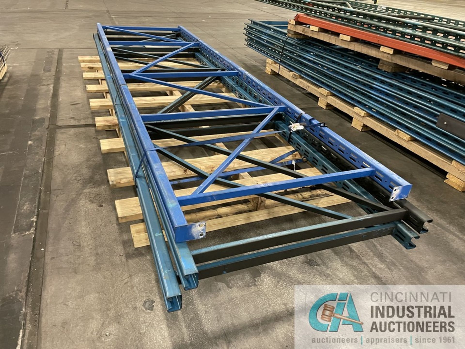 PALLET UPRIGHTS, 44" DEEP, (1) 14' HIGH, (2) 15' HIGH - Image 5 of 5