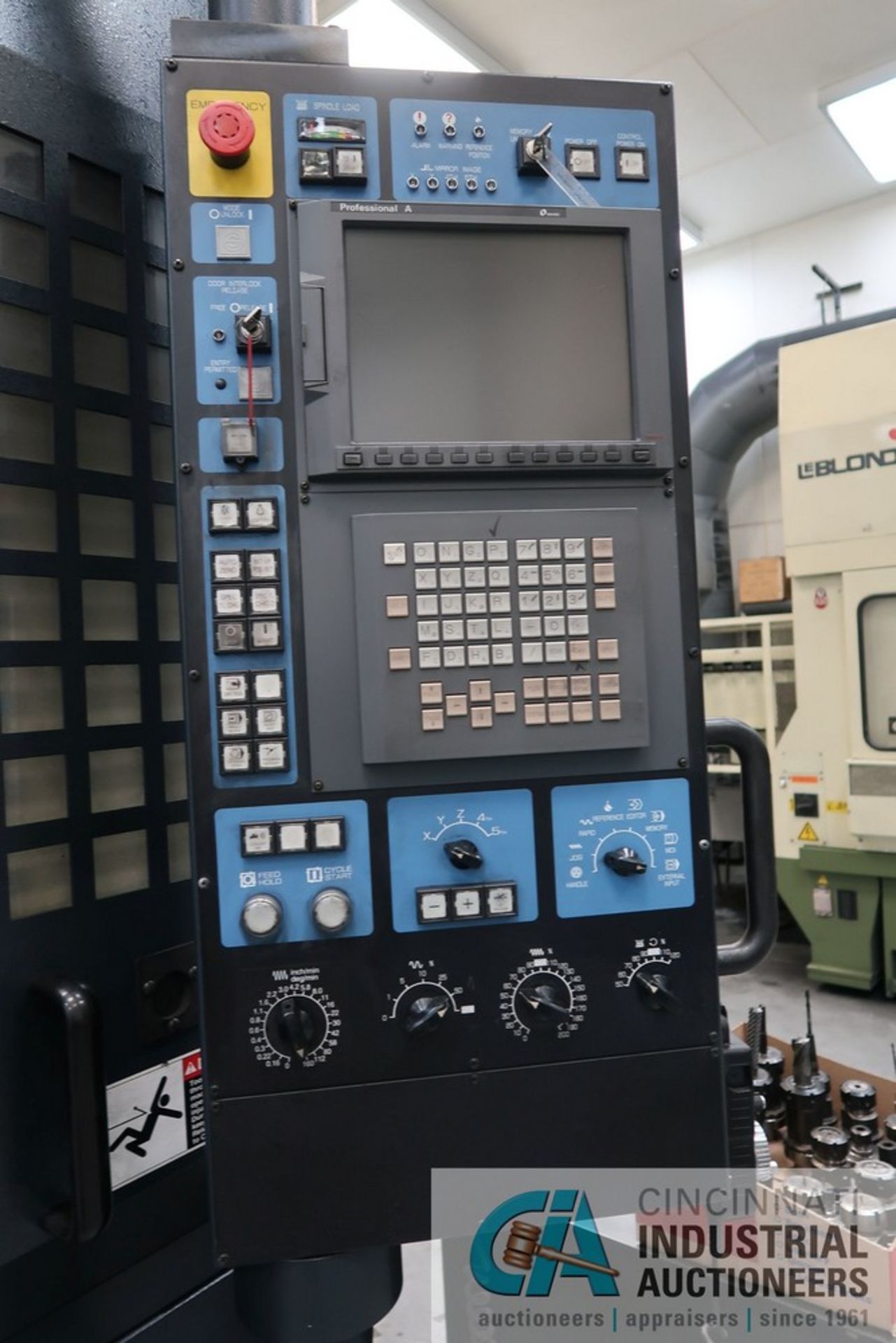 MAKINO MODEL SNC64 CNC GRAPHITE VERTICAL MILLING MACHINE; S/N 04-737-10 (NEW 2005), 16" X 30" TABLE, - Image 13 of 14