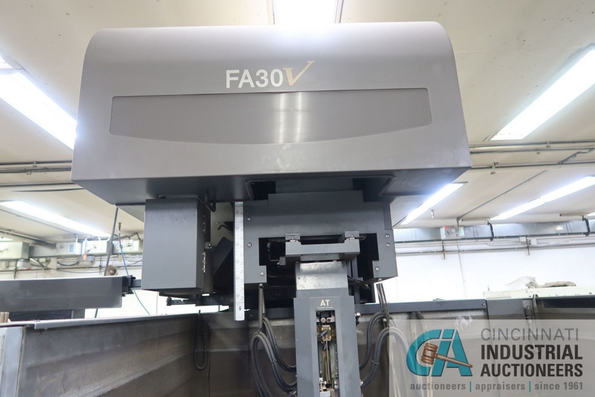 MITSUBISHI MODEL FA30VM CNC WIRE EDM; S/N 55F3V166, 34" X 43" TABLE, 40" X 52" X 24" CHAMBER, 29" - Image 11 of 22