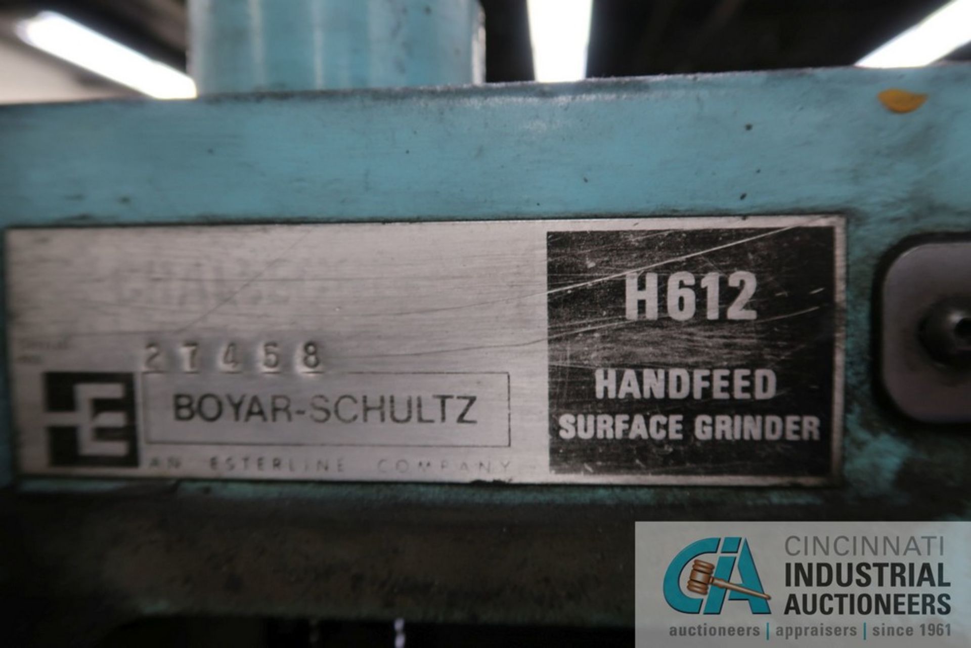 6" X 12" BROWN AND SHARPE MODEL H612 HAND FEED SURFACE GRINDER; S/N 27458 **OUT OF SERVICE** - Image 5 of 5