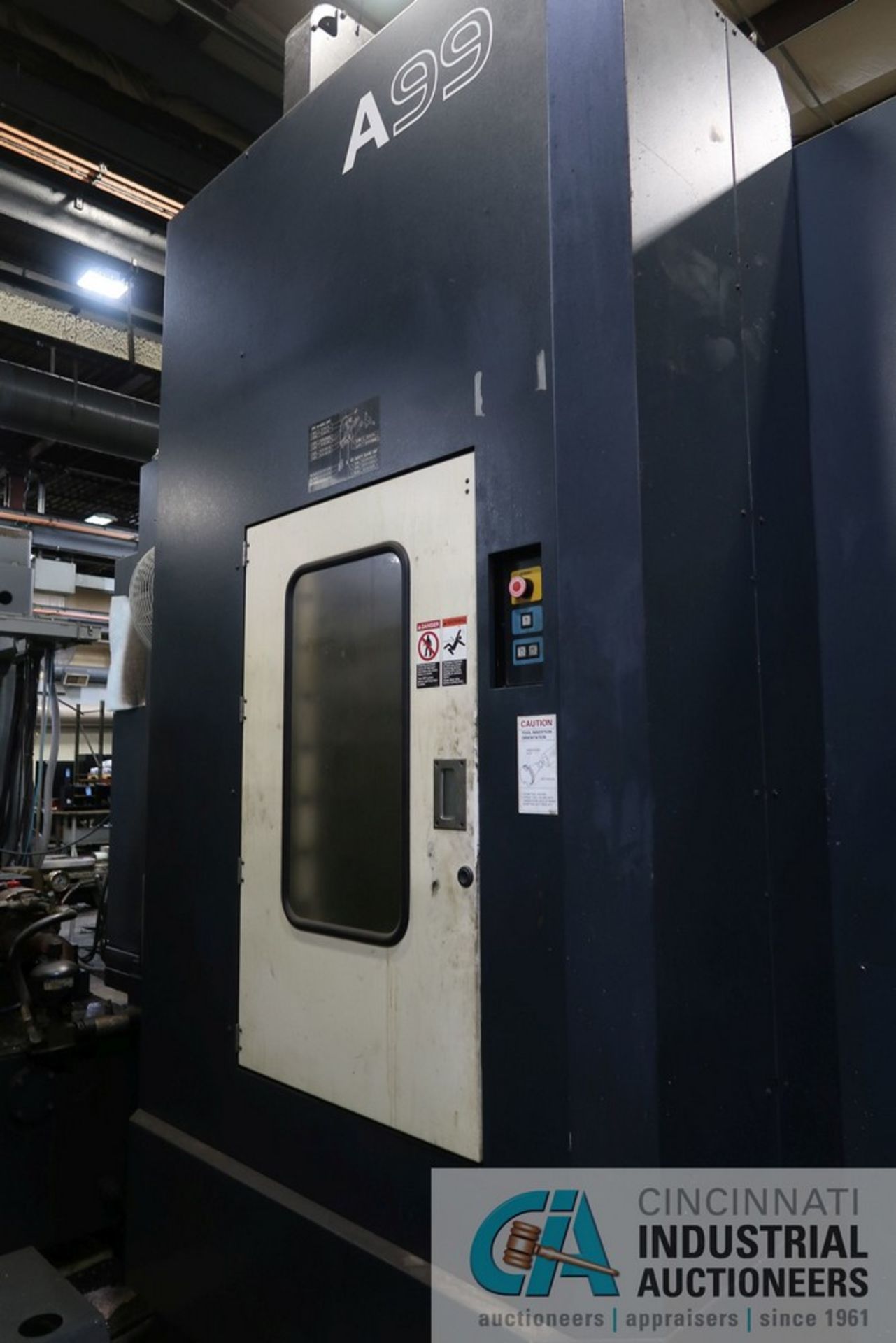 MAKINO MODEL A99 CNC HORIZONTAL MACHINING CENTER; S/N 99, PROFESSIONAL 3 CONTROL, 31.5" X 31.5" - Image 14 of 23