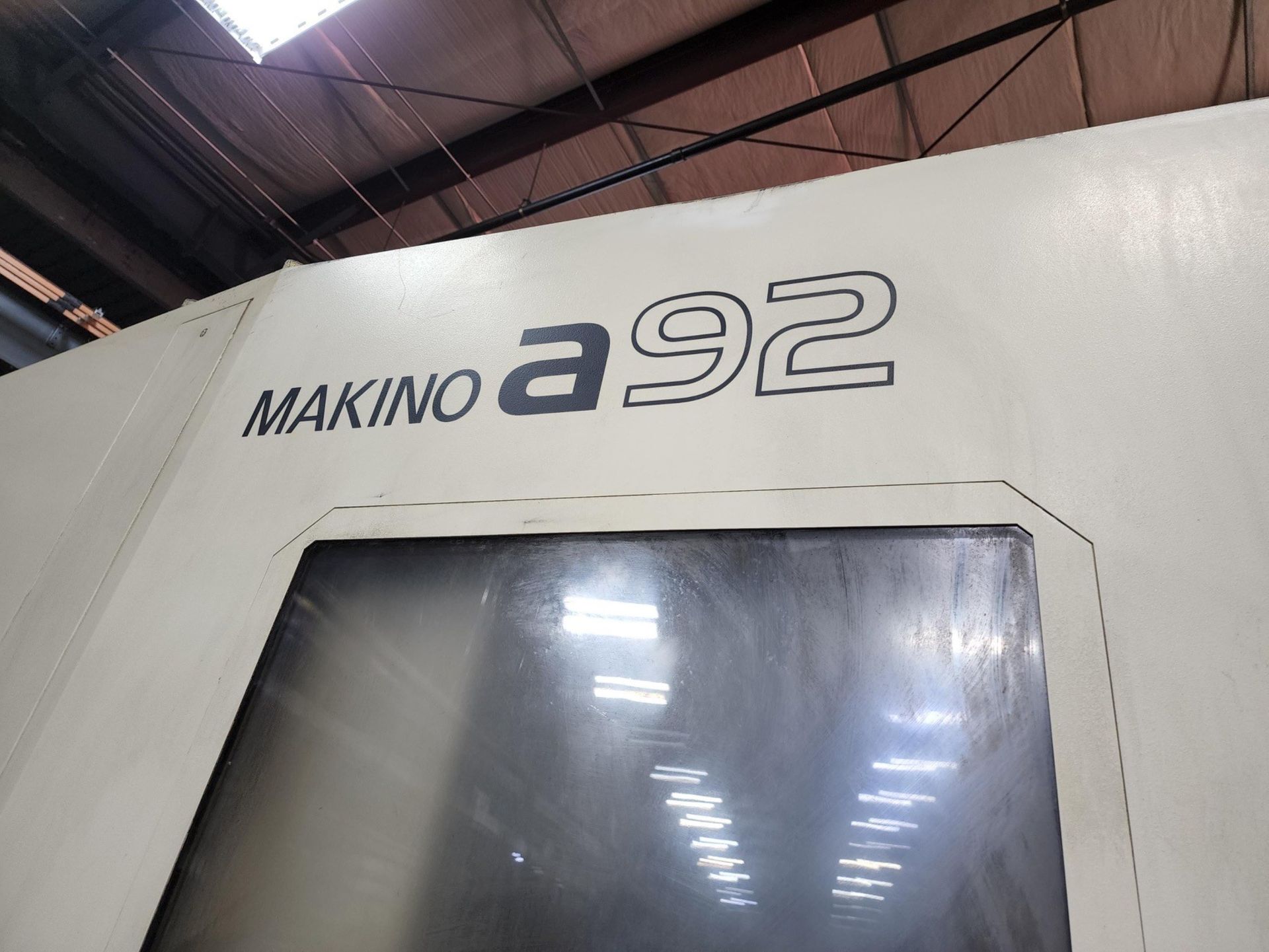 MAKINO MODEL A92 CNC HORIZONTAL MACHINING CENTER; S/N 1, PROFESSIONAL 5 CONTROL, 31.5" X 39.5" - Image 22 of 24