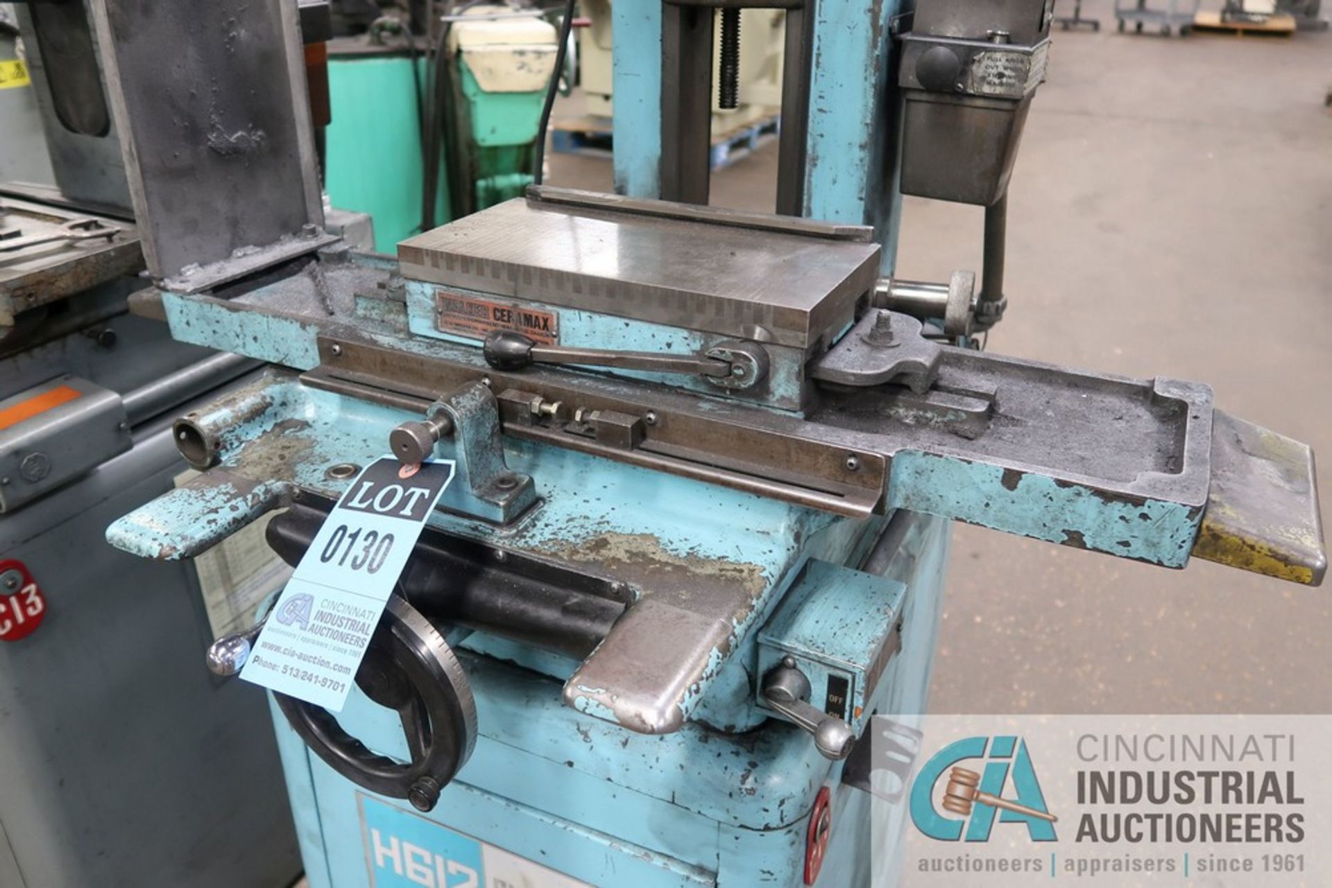 6" X 12" BROWN AND SHARPE MODEL H612 HAND FEED SURFACE GRINDER; S/N 27458 **OUT OF SERVICE** - Image 2 of 5
