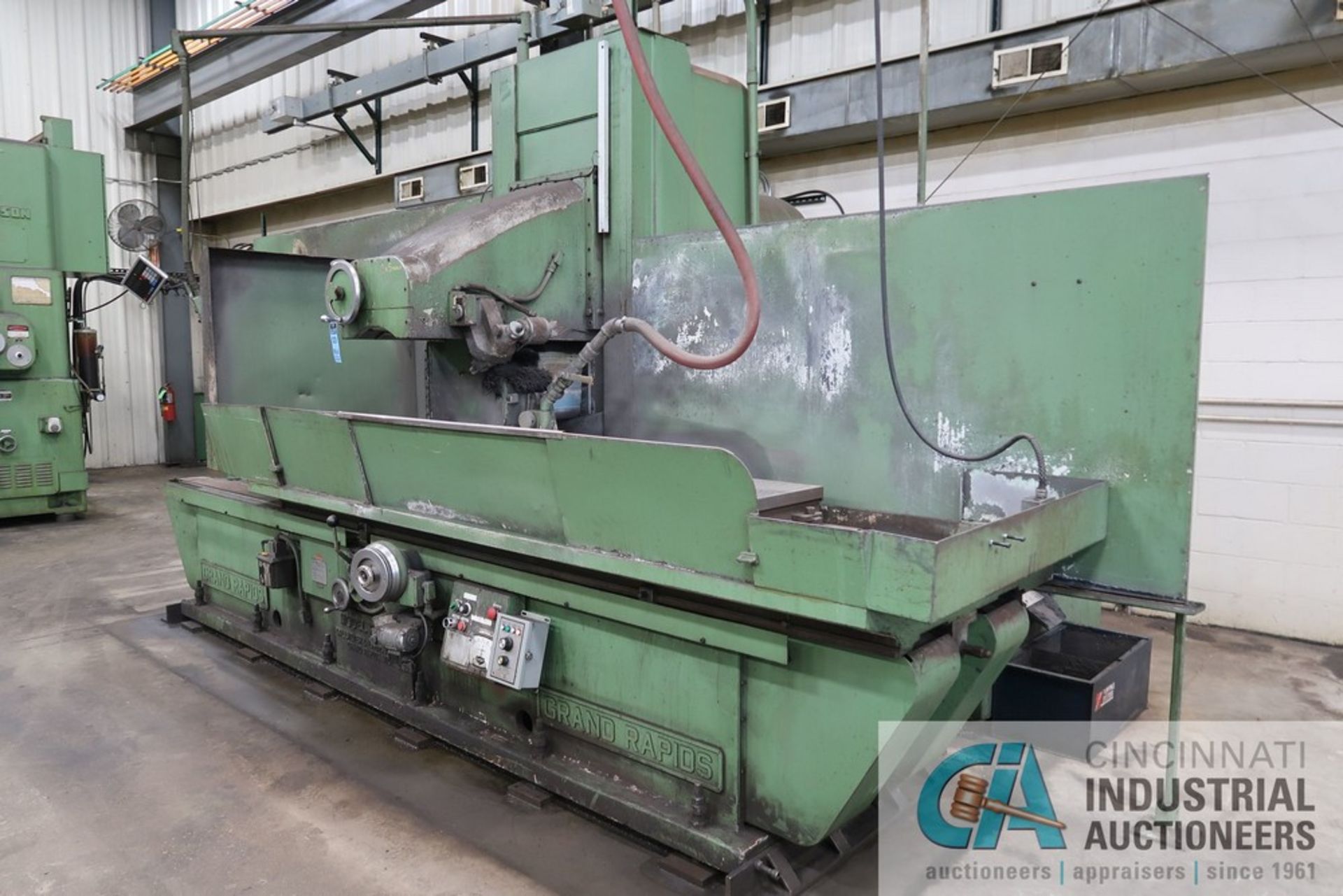 36" X 60' GALLMEYER AND LIVINGSTON MODLE F SURFACE GRINDER; S/N 1143672, WITH NEWALL E70-M DIGITAL