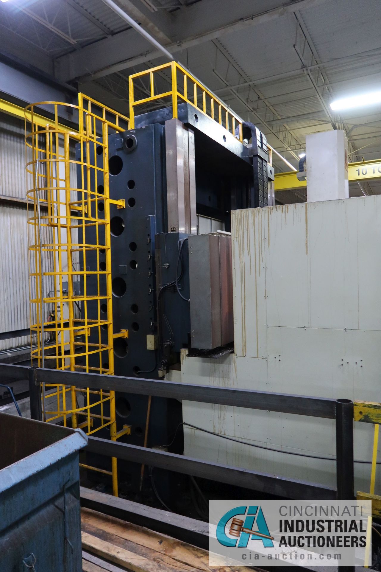 118" YOUJI MODEL VTL3000ATC CNC VERTICAL TURNING CENTER; S/N IVTL300TX00912, FANUC 18I-TB CONTROL, - Image 9 of 17