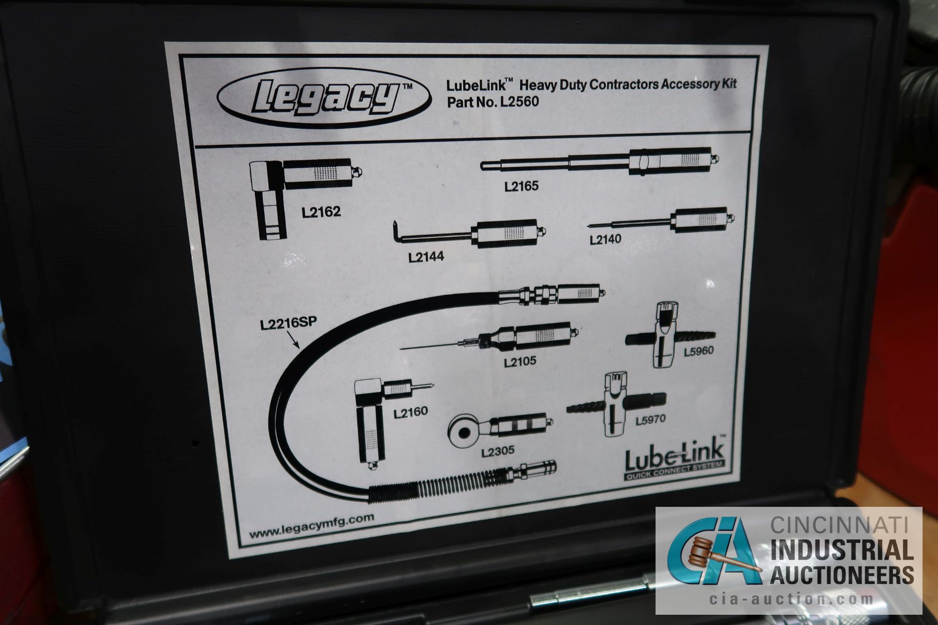 LEGACY L2560 LUBELINK HEAVY DUTY CONTRACTORS ACCESSORY KIT - Image 2 of 2