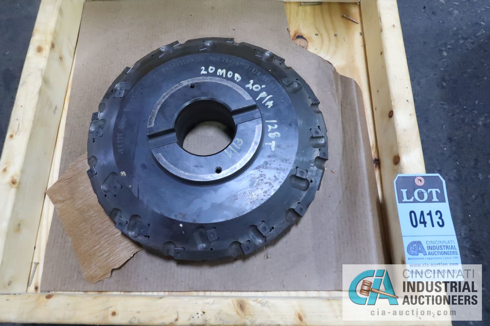 FETTE GASHER CUTTING BODY, NO. 20PA-20MOD