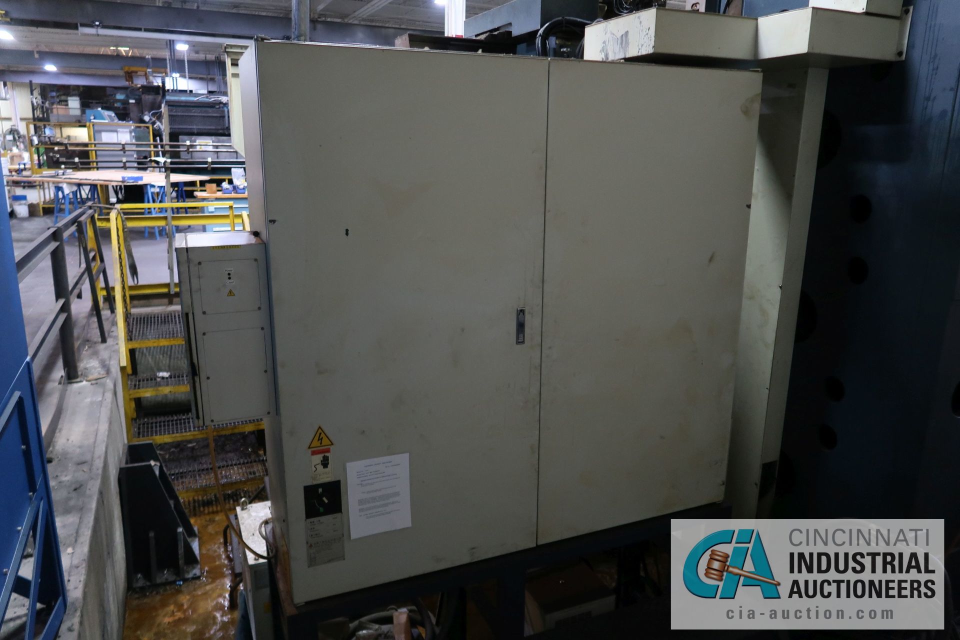 118" YOUJI MODEL VTL3000ATC CNC VERTICAL TURNING CENTER; S/N IVTL300TX00912, FANUC 18I-TB CONTROL, - Image 13 of 17