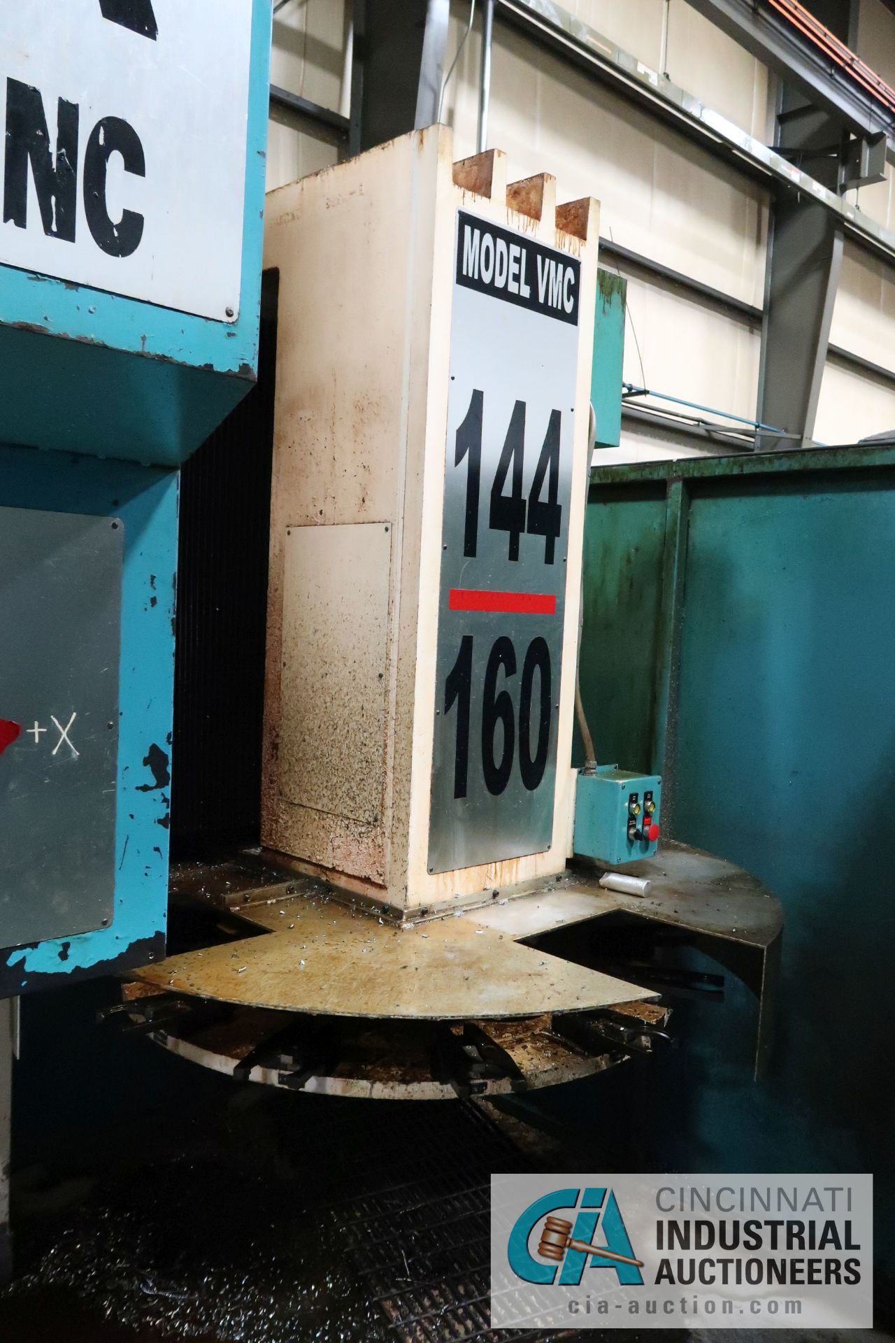 144" / 160" PHOENIX MODEL VMC 144/160 CNC VERTICAL TURNING CENTER WITH LIVE TOOING; S/N M-1562, - Image 6 of 24