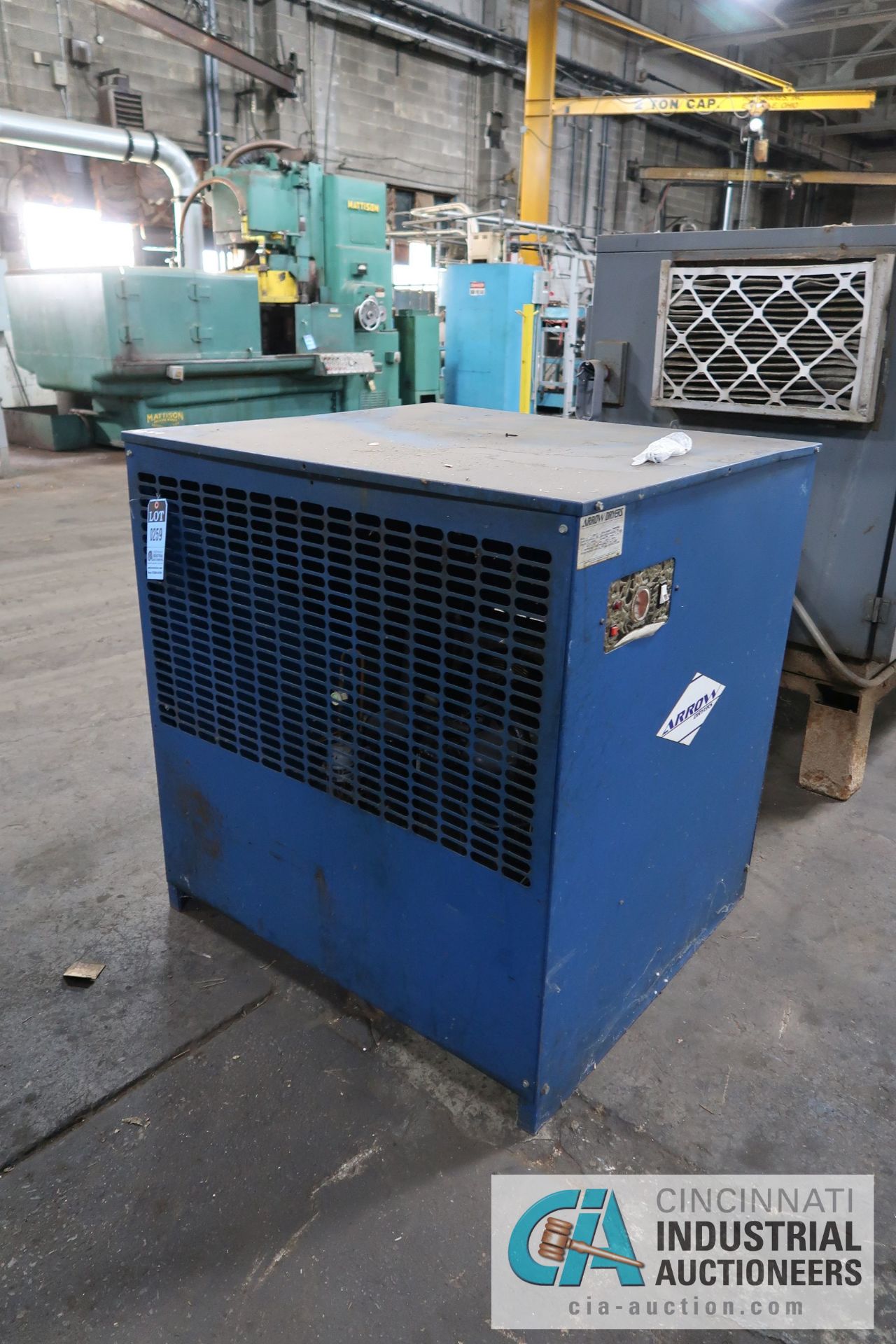 ARROW MODEL F4000 AIR DRYER, S/N 12401, DISCONNECTED