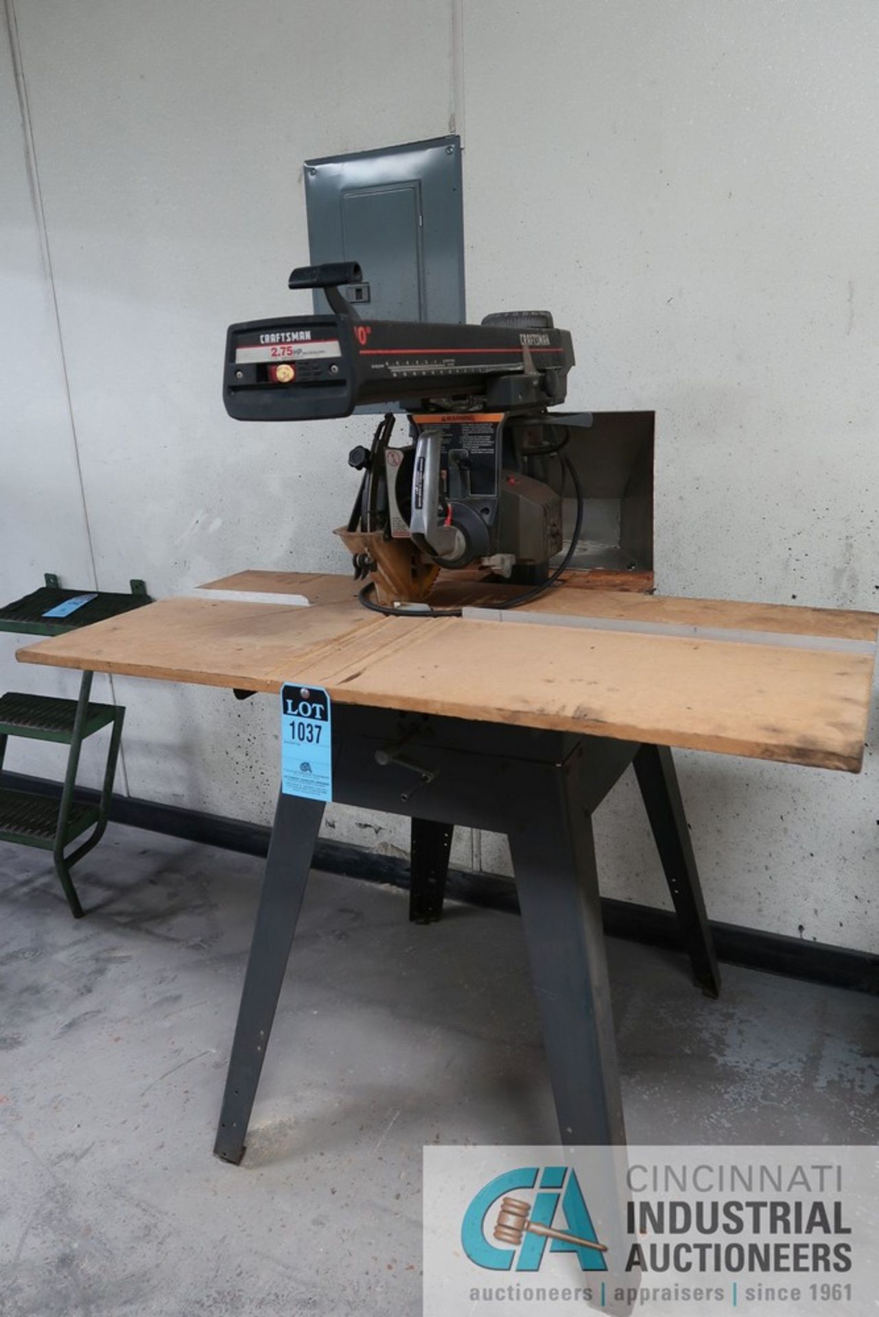 10" CRAFTSMAN MODEL 113-196321 RADIAL ARM SAW