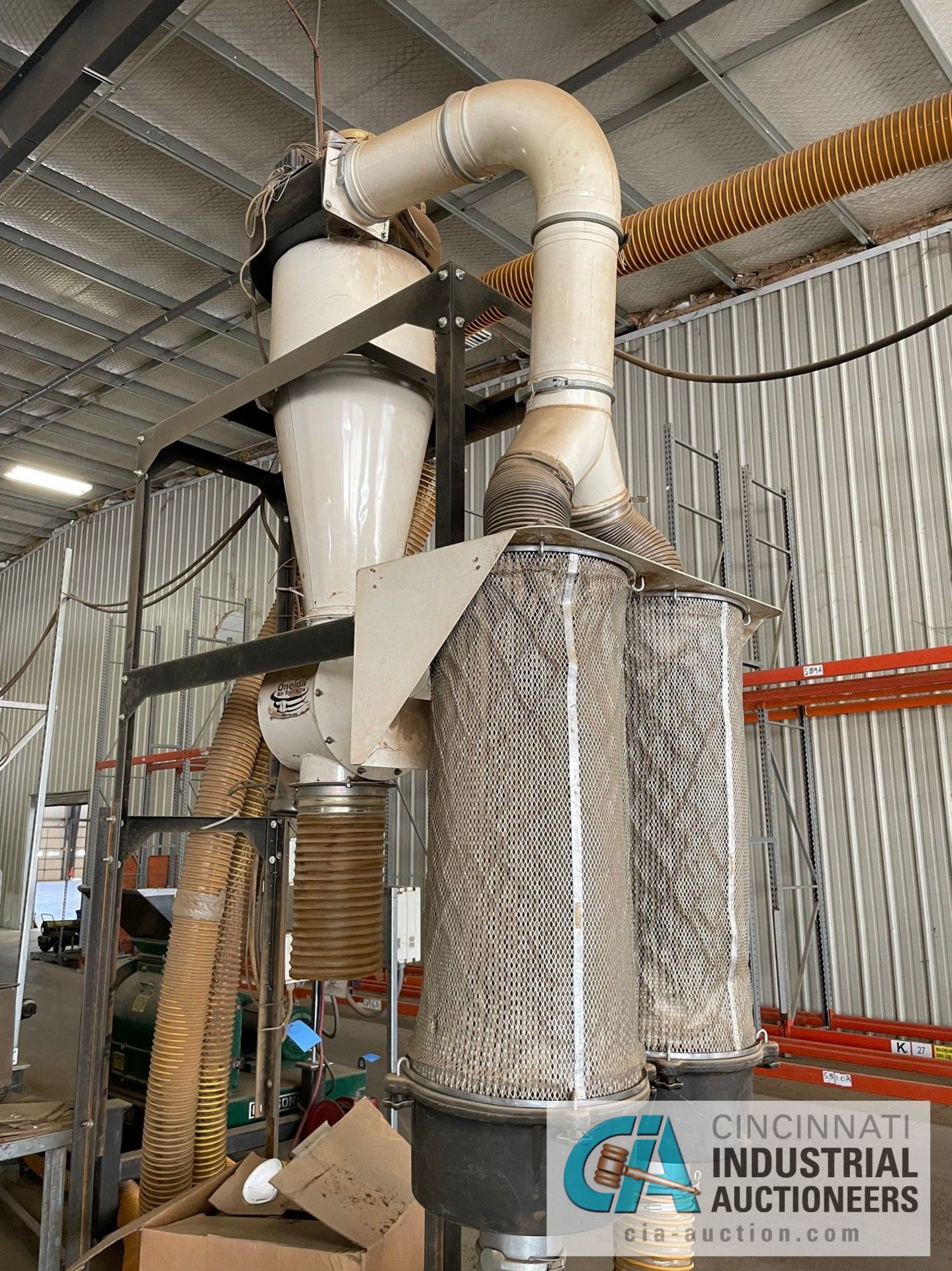 ONEIDA APPROX. 5-HP CYCLONE DUST COLLECTOR - Image 6 of 6