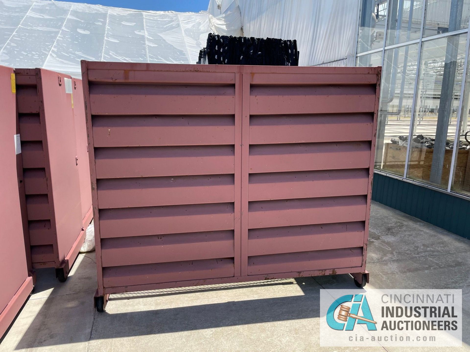 40' LONG TOBACCO BARN CO. MODEL 40' HIGH CUBE NATURAL GAS DRYING CONTAINER; S/N 150528X, SILENT - Image 10 of 14