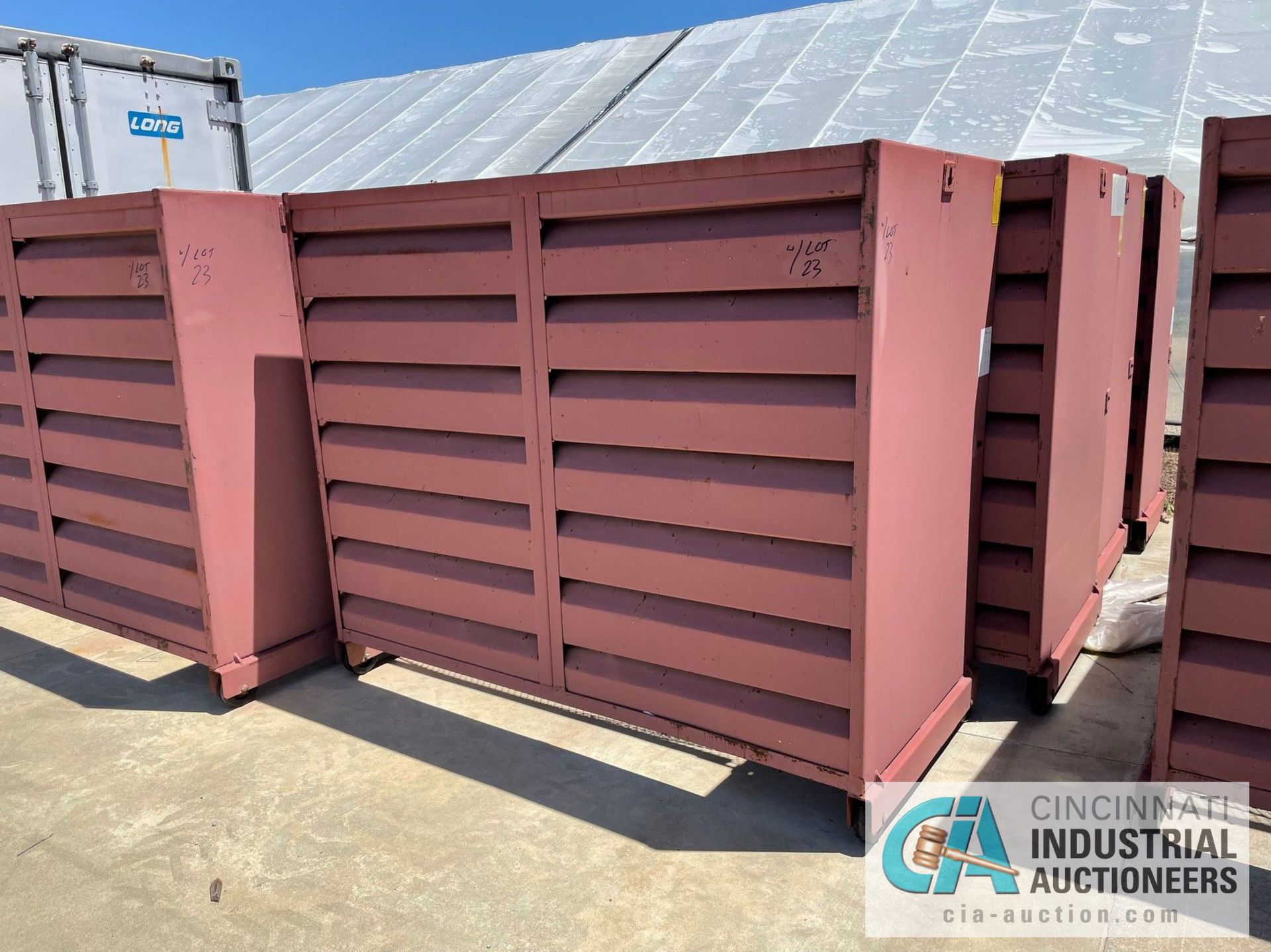 40' LONG TOBACCO BARN CO. MODEL 40' HIGH CUBE NATURAL GAS DRYING CONTAINER; S/N 150528X, SILENT - Image 11 of 14