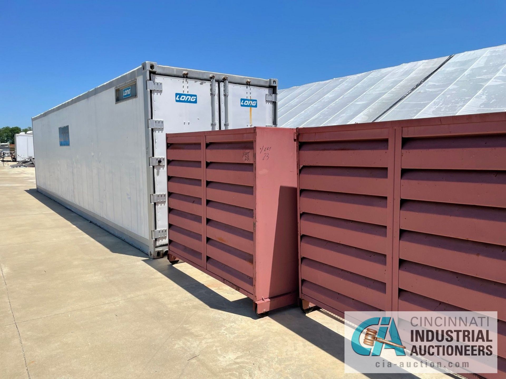 40' LONG TOBACCO BARN CO. MODEL 40' HIGH CUBE NATURAL GAS DRYING CONTAINER; S/N 150528X, SILENT - Image 12 of 14