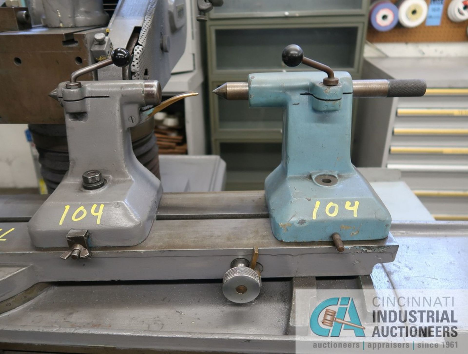 GRAND RAPIDS MODEL NO. 62 UNIVERSAL TOOL GRINDER; S/N 62222, WITH ATTACHMENTS AND 6" X 44" T-SLOTTED - Image 7 of 12